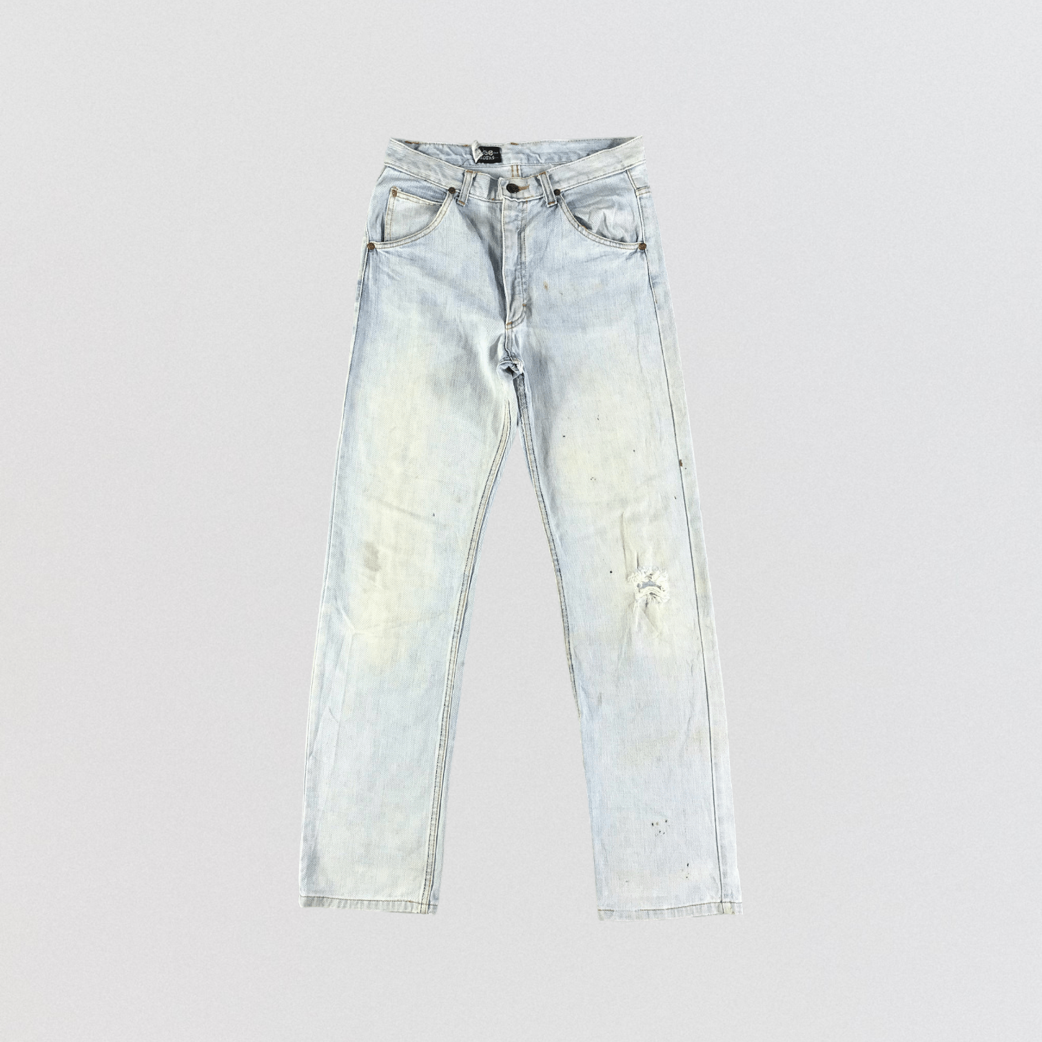 Lee × Vintage Vintage 90s Light Wash Lee Jeans-JM3250 Size US 30 / EU 46 - 1 Thumbnail
