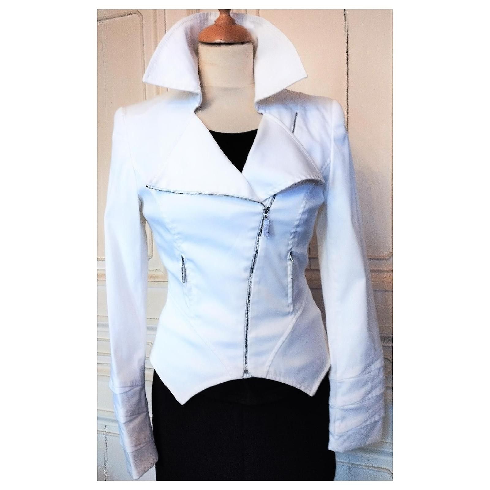 Thierry Mugler Mugler Veste Tour Effeil TXS Size XS / US 0-2 / IT 36-38 - 7 Thumbnail