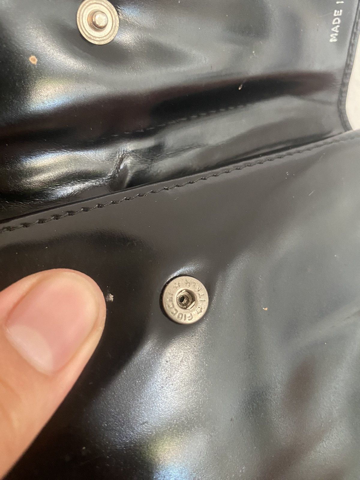 Prada VINTAGE PRADA WALLET PATENT LEATHER Size ONE SIZE - 7 Thumbnail