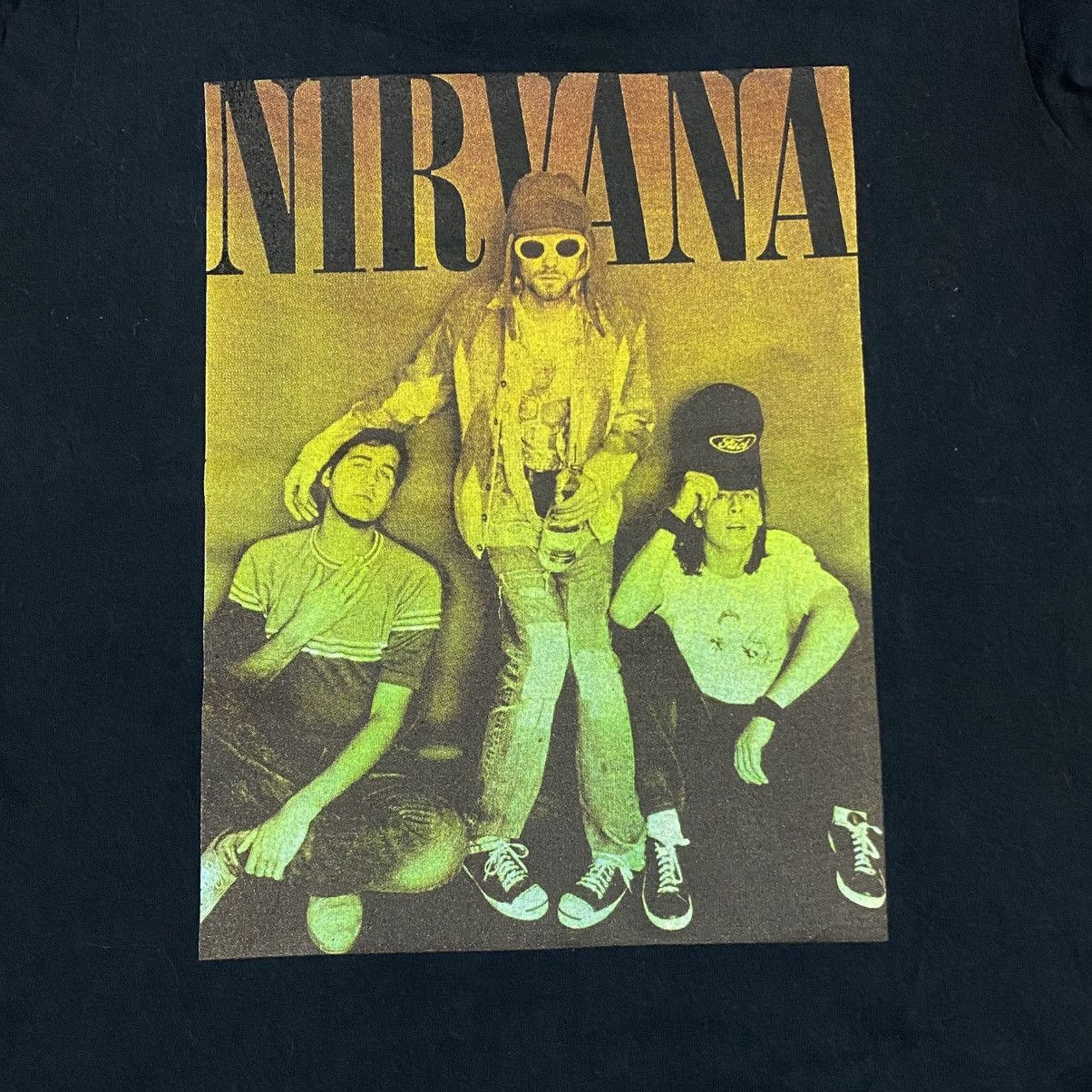 Band Tees × Nirvana × Vintage Nirvana band line up Size US S / EU 44-46 / 1 - 5 Thumbnail