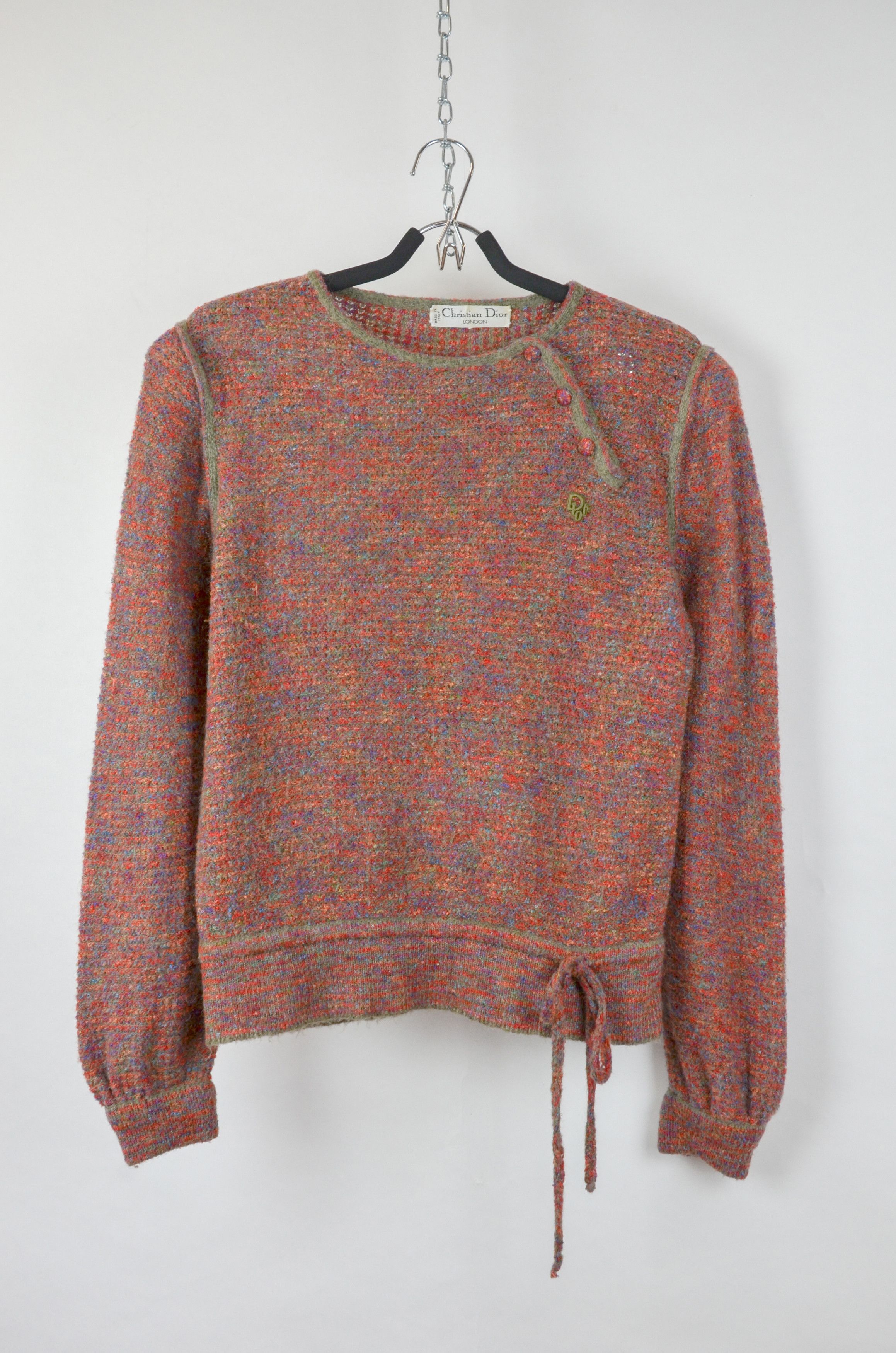 Christian Dior Monsieur Christian Dior London Mohair Wool Set – Sweater Skirt - 12 Size M / US 6-8 / IT 42-44 - 4 Thumbnail