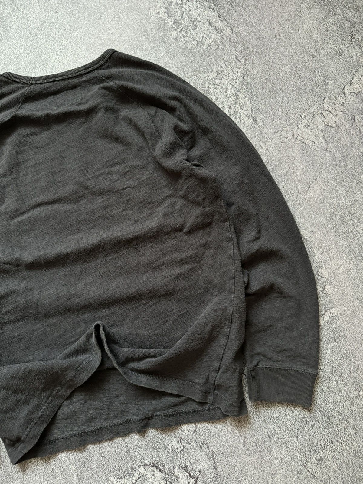 Abercrombie puff sleeve logo sweatshirt hotsell