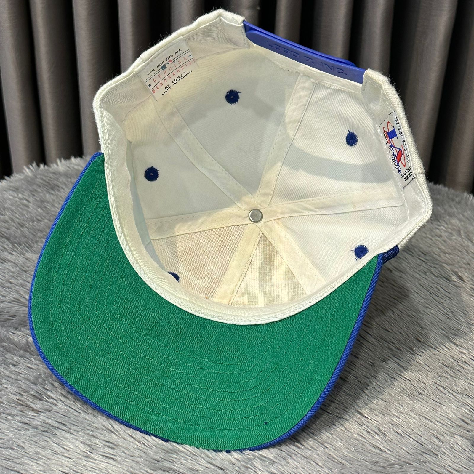 Logo Athletic × Vintage Rare Hat Toronto Blue Jays MLB Shark Tooth Hat Logo Athletic Size ONE SIZE - 4 Thumbnail