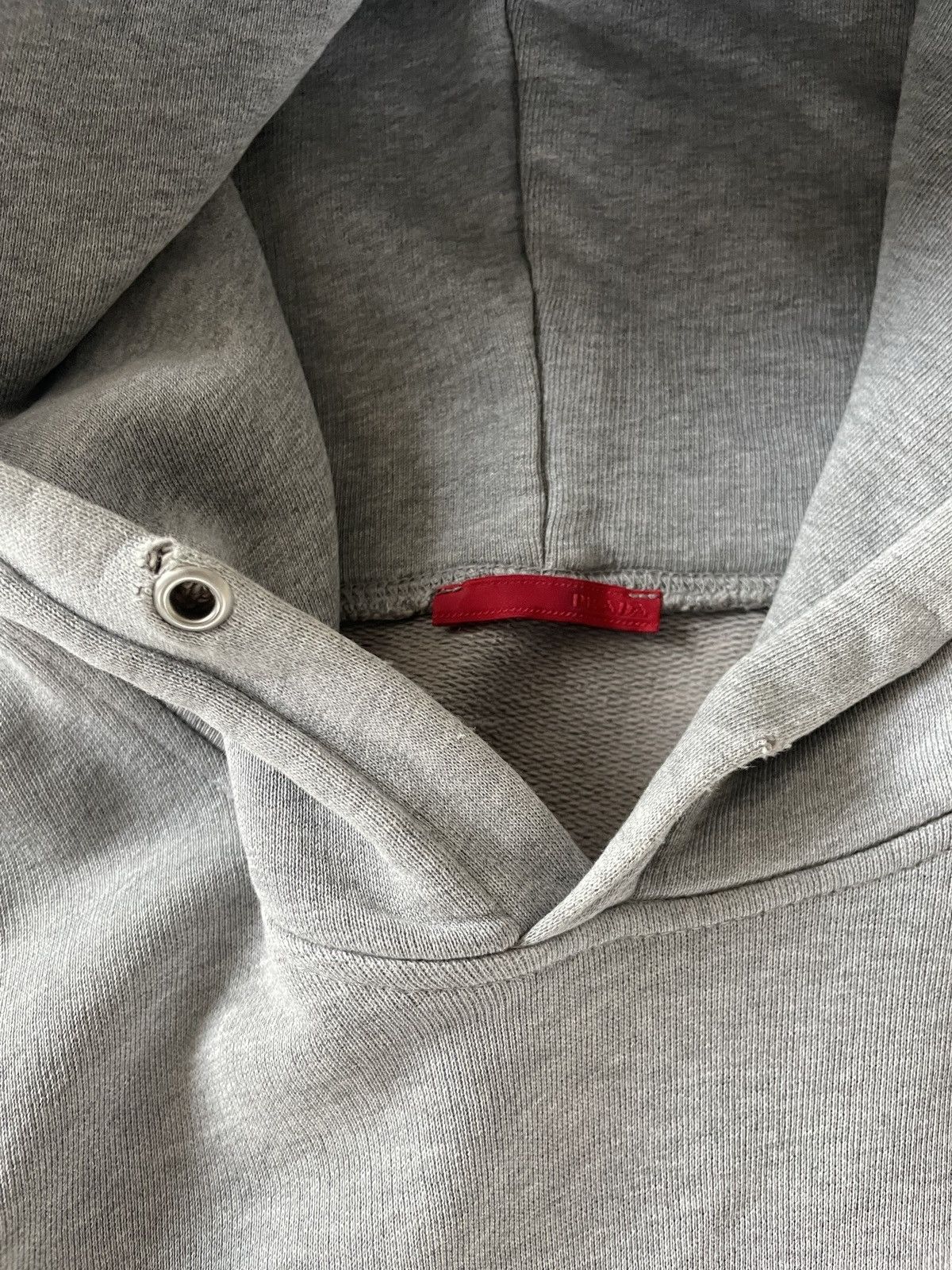 Prada Prada Linea Rossa Red Tab Hoodie Size US XL / EU 56 / 4 - 8 Thumbnail