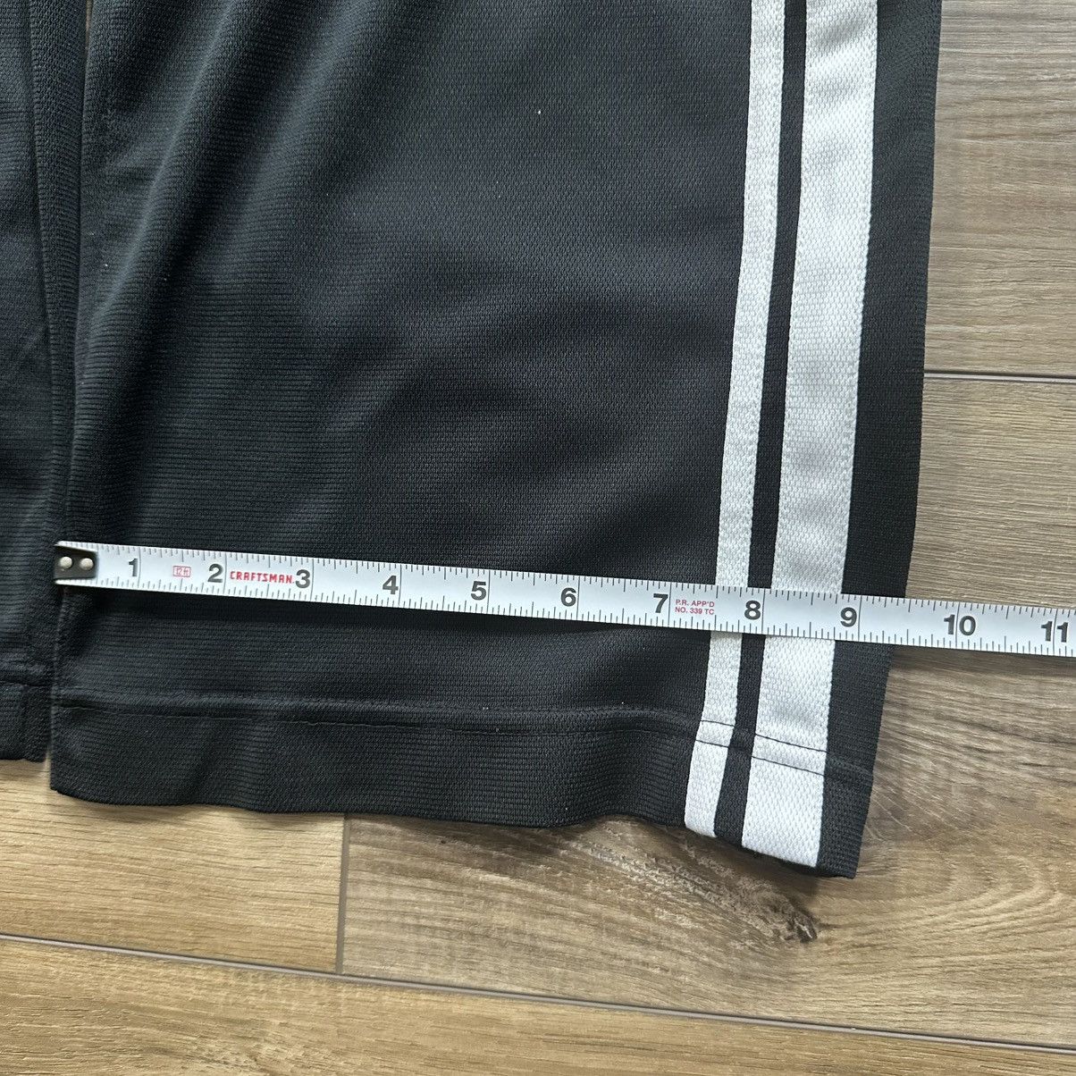 Nike Vintage 2000s Y2K Nike Black and White Wide Leg Track Pants Size US 33 - 8 Thumbnail