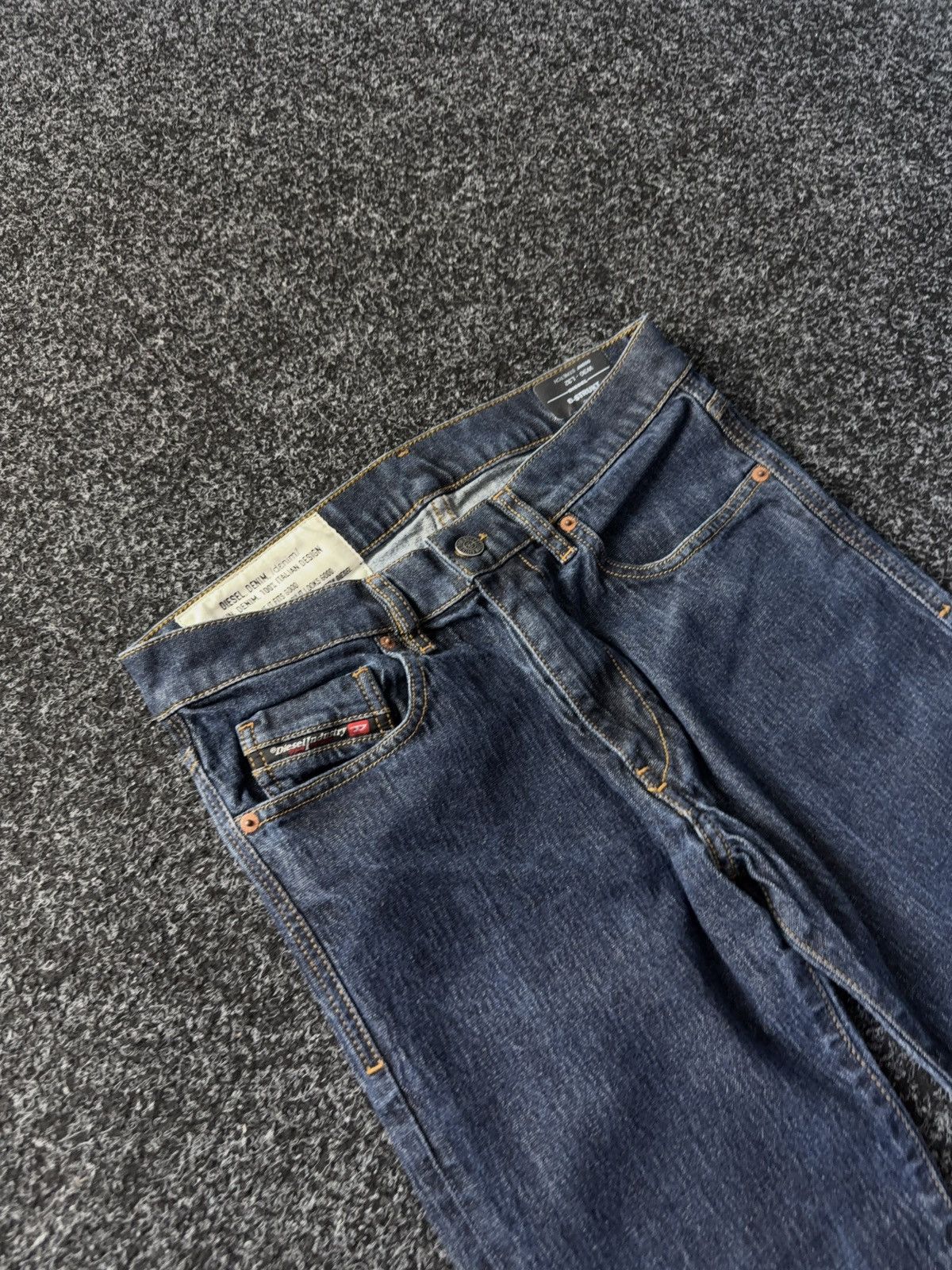 Diesel × Japanese Brand Rare Diesel Industries Slim Distressed Denim Jeans Size US 30 / EU 46 - 6 Thumbnail