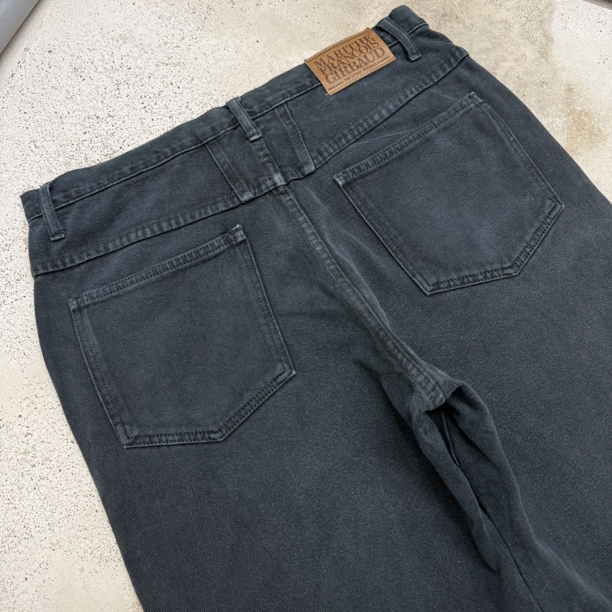 Marithe + Francois Girbaud Vtg Marithe Francois Girbaud Stonewash Wide Fit Denim Pants Size US 34 / EU 50 - 9 Thumbnail