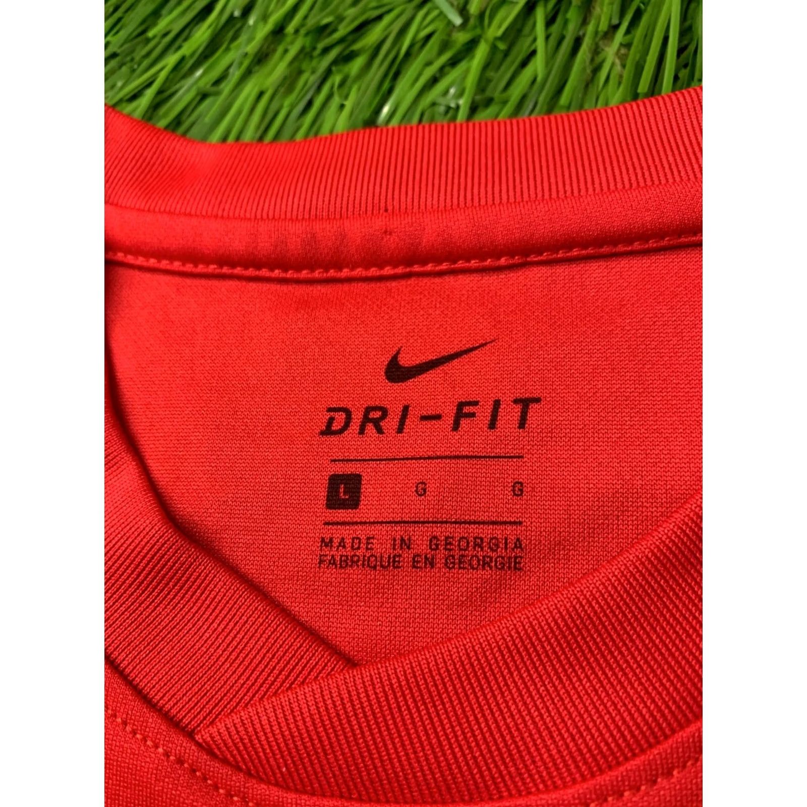 Nike Nike Dri-FIT Park Soccer Shirt Womens L Red Size L / US 10 / IT 46 - 4 Thumbnail