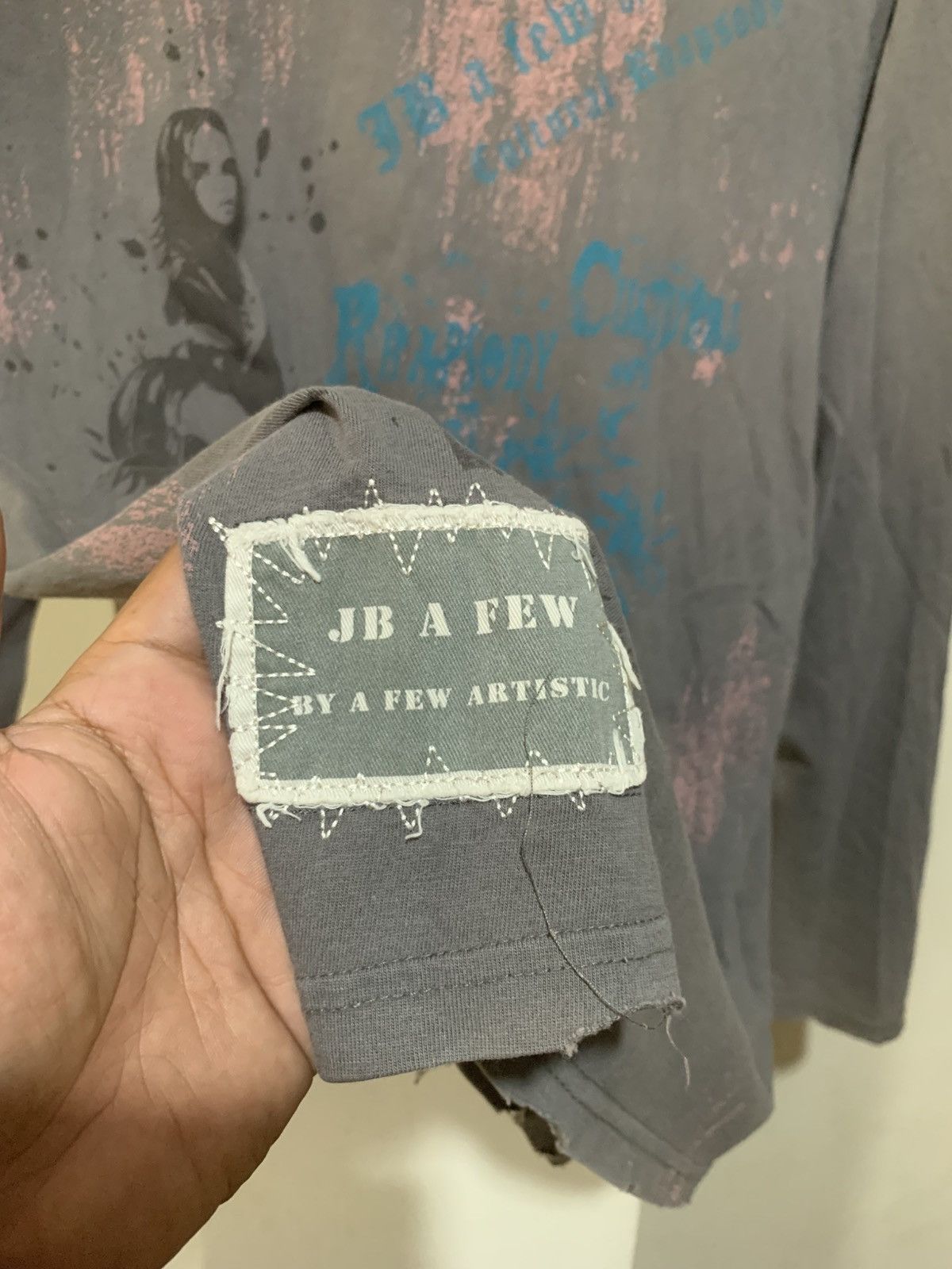 Japanese Brand Japanese Y2K Jambangee Poem Longsleve Tee Shirt Size US M / EU 48-50 / 2 - 5 Thumbnail
