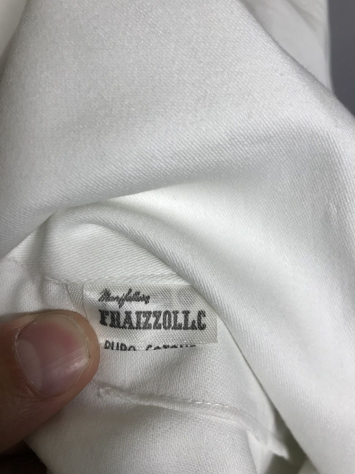 Vintage NWT fraizzoli milano jacket mens white vintage 80s Italy Size 44R - 9 Thumbnail