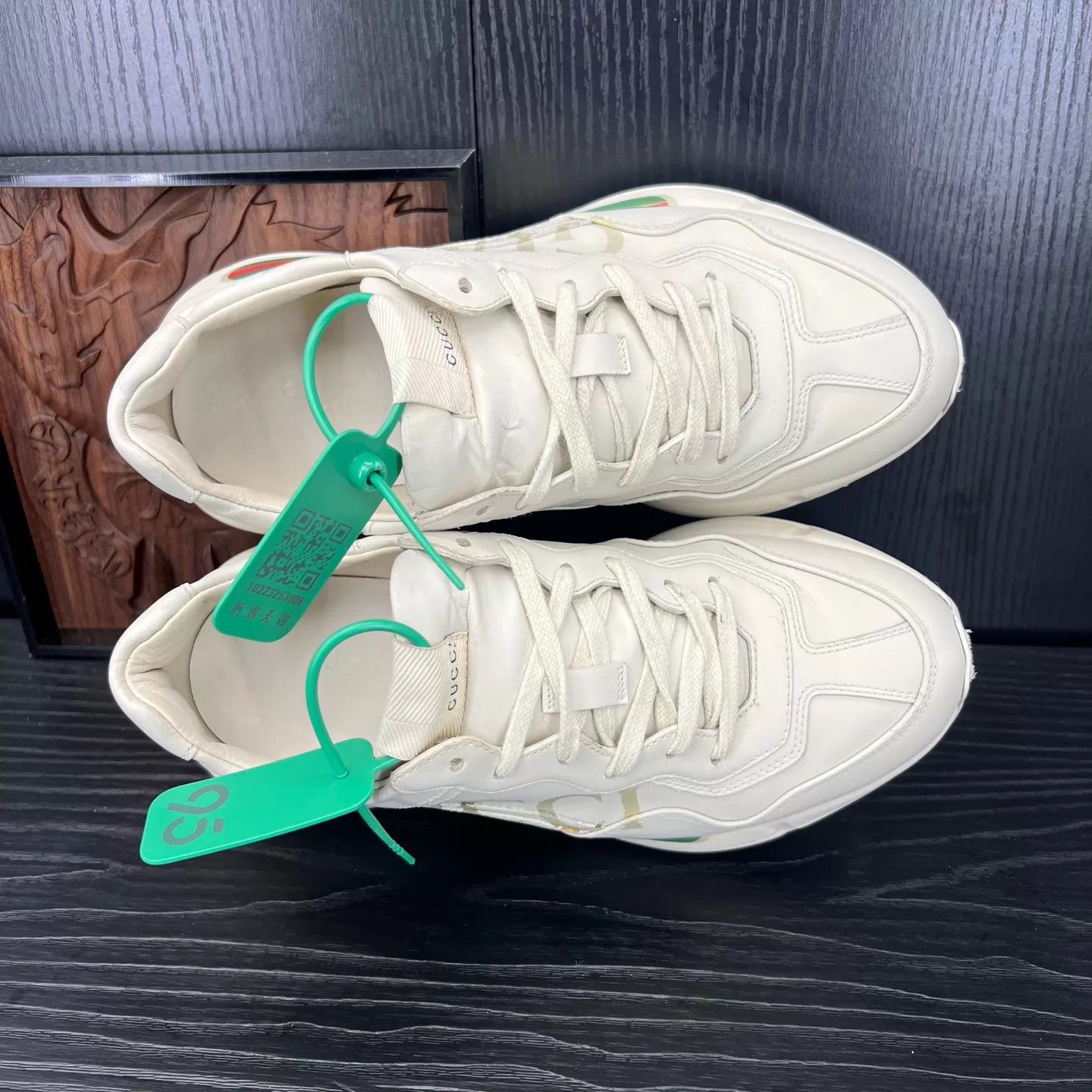 Gucci Gucci Rhyton 39.5/5.5, maintained, sole burn, boxed Size US 8 / IT 38 - 8 Thumbnail