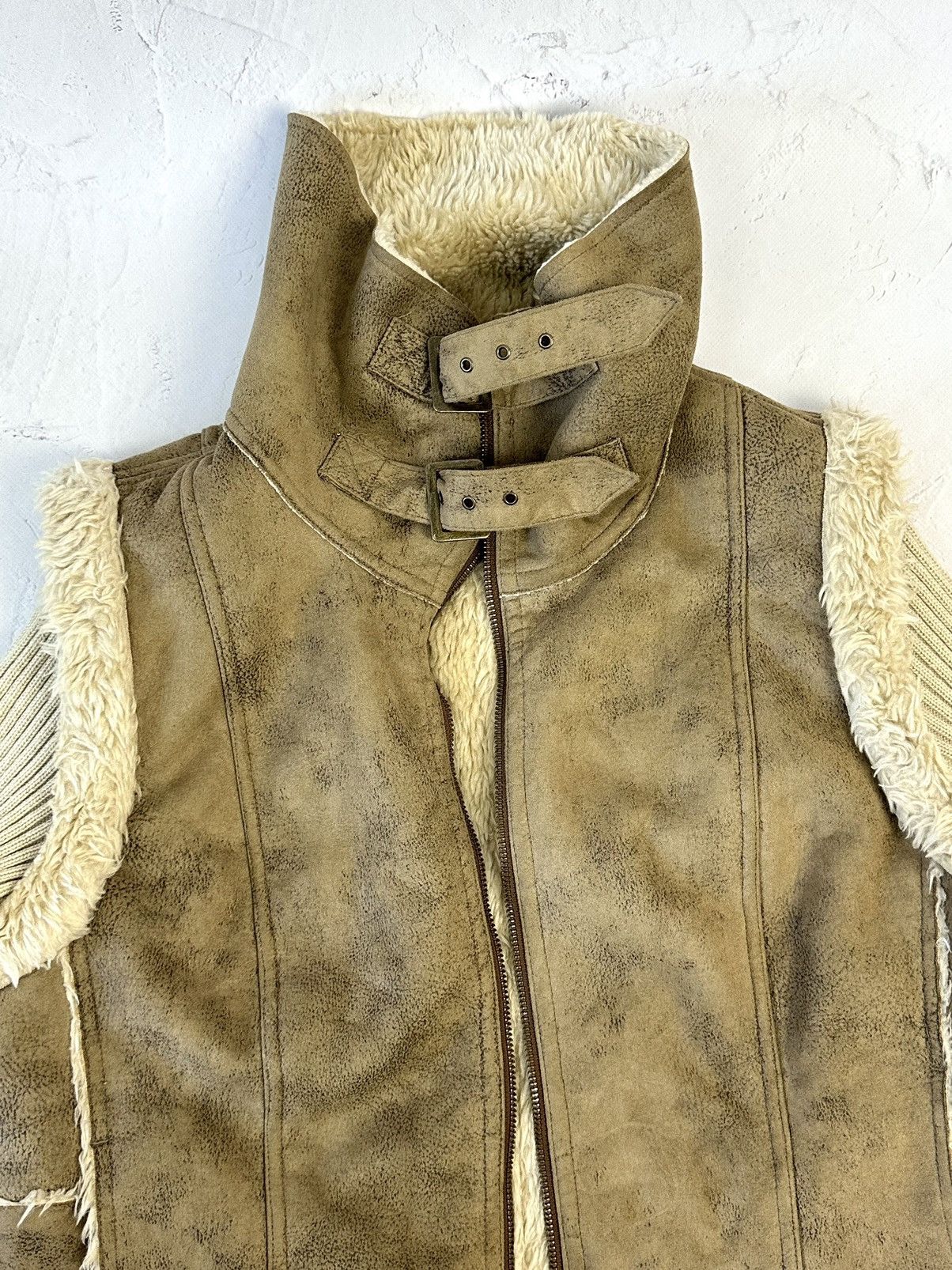 If Six Was Nine Vintage fur sheepskin coat Size XL / US 12-14 / IT 48-50 - 7 Thumbnail