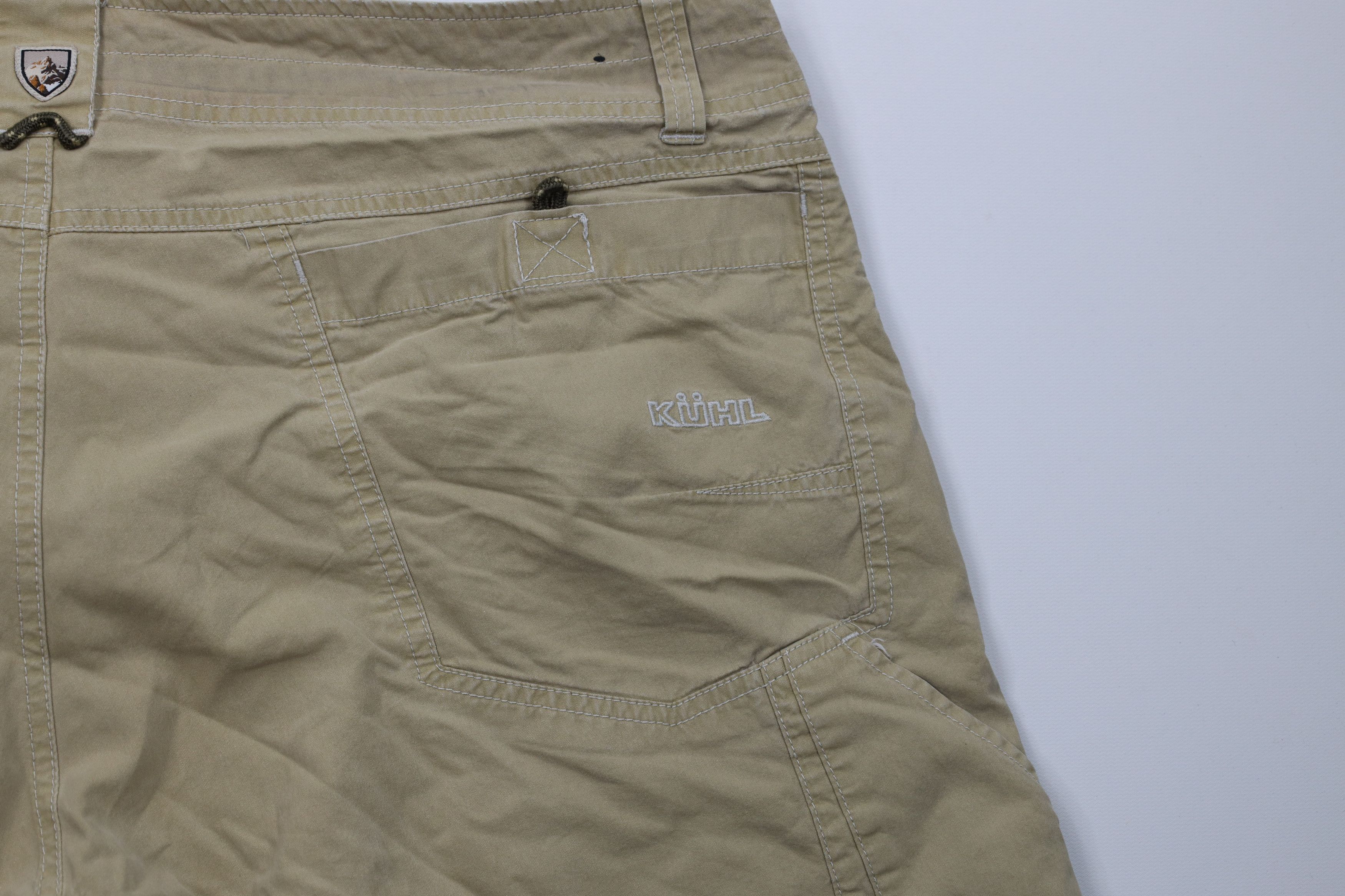 Kuhl Kuhl Mountain Vintage Dye Trekking Hiking Shorts Beige Size US 38 / EU 54 - 14 Thumbnail
