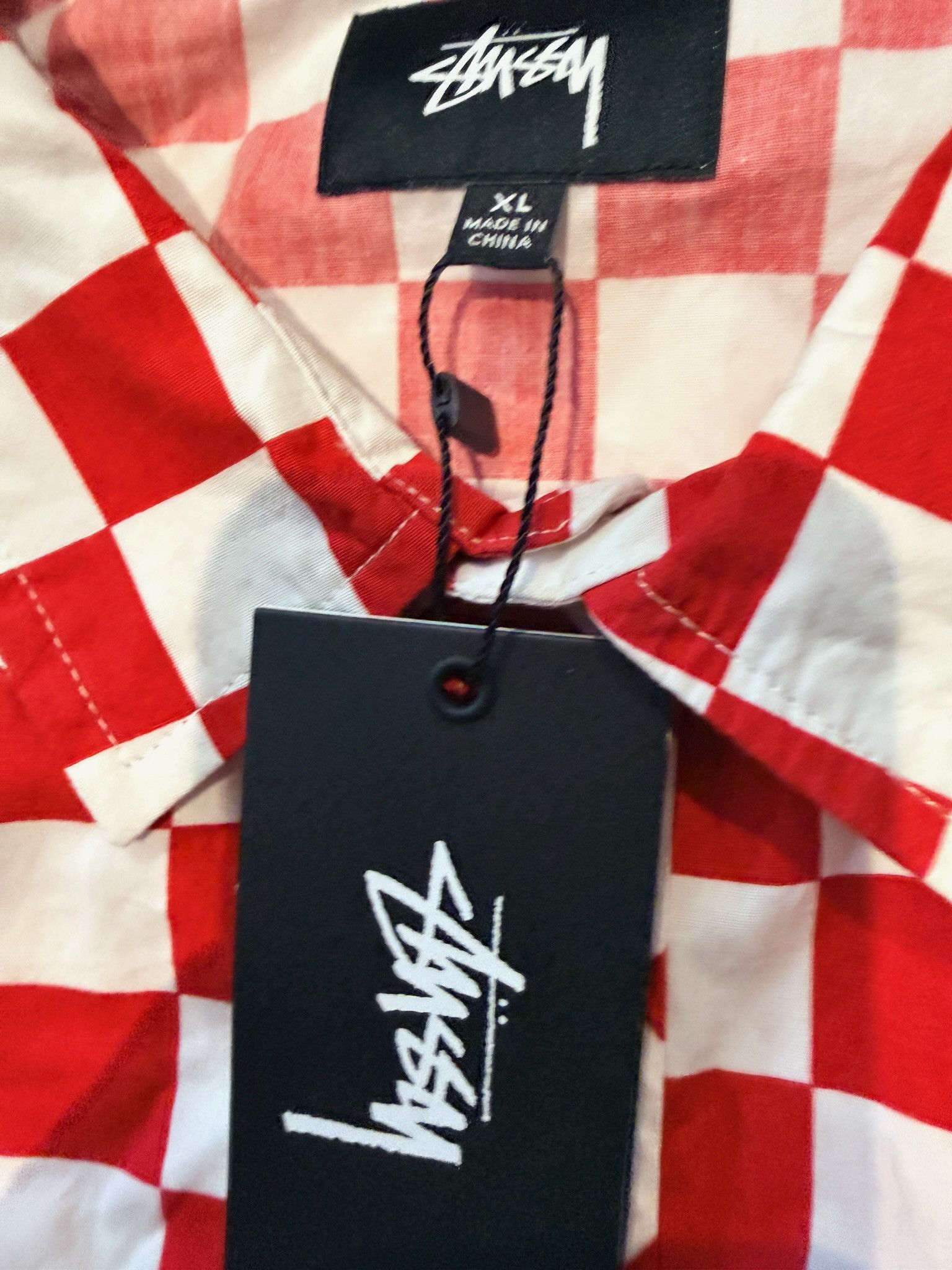 Stussy Checkered 2016 Stussy Button up Size US XL / EU 56 / 4 - 4 Thumbnail