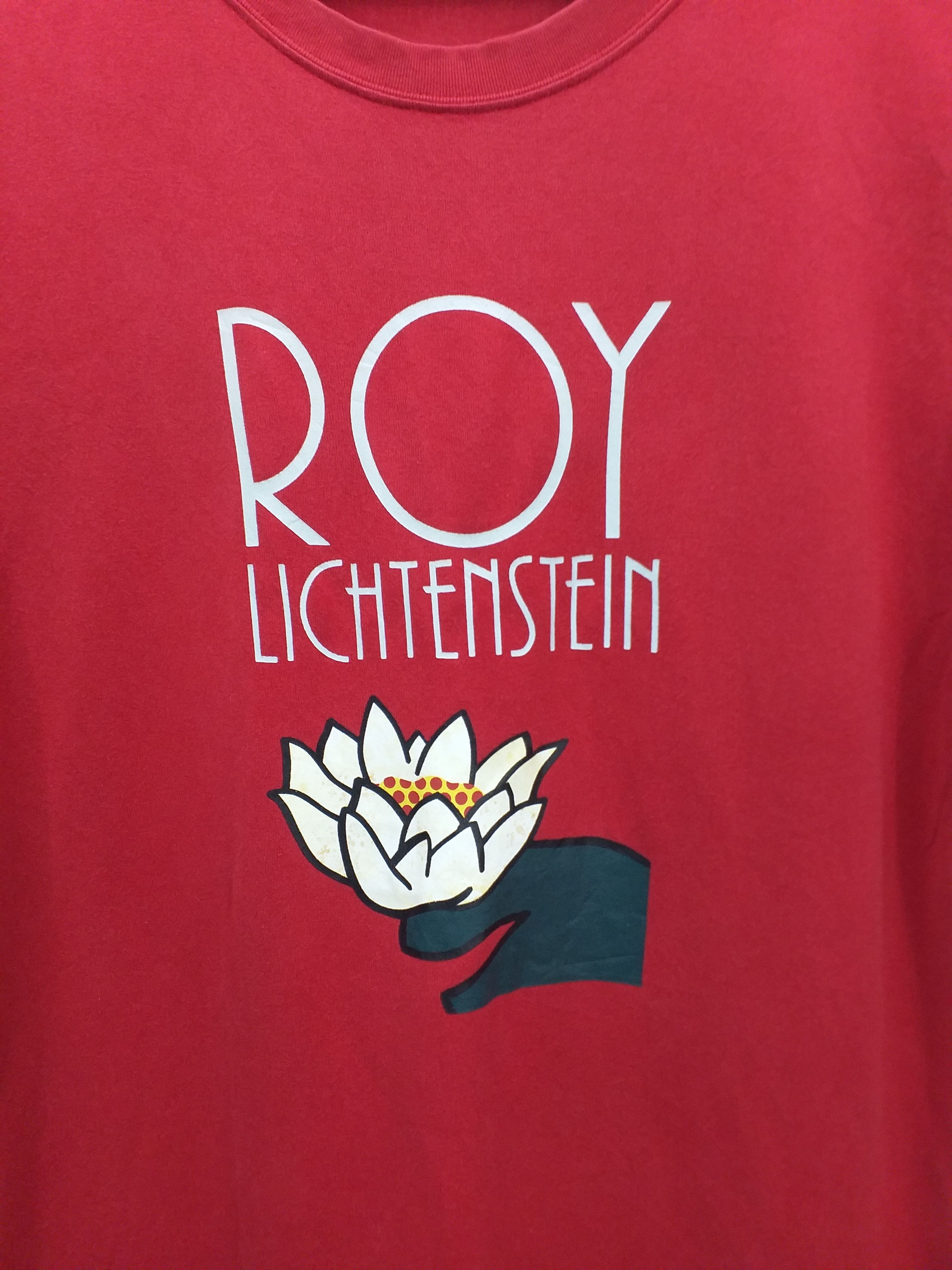 Andy Warhol Vintage ROY LICHESTEIN Pop Art Graphic Large Tee -C075 Size US L / EU 52-54 / 3 - 6 Thumbnail
