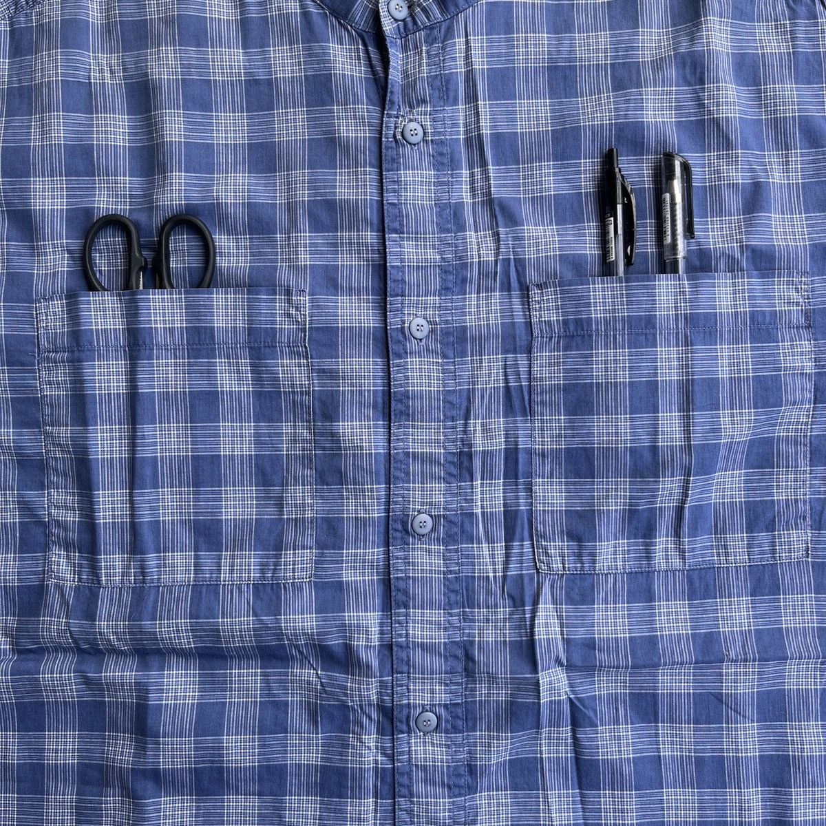 Issey Miyake Issey Miyake Sanghai Shirt Double Pocket Size US XL / EU 56 / 4 - 4 Thumbnail