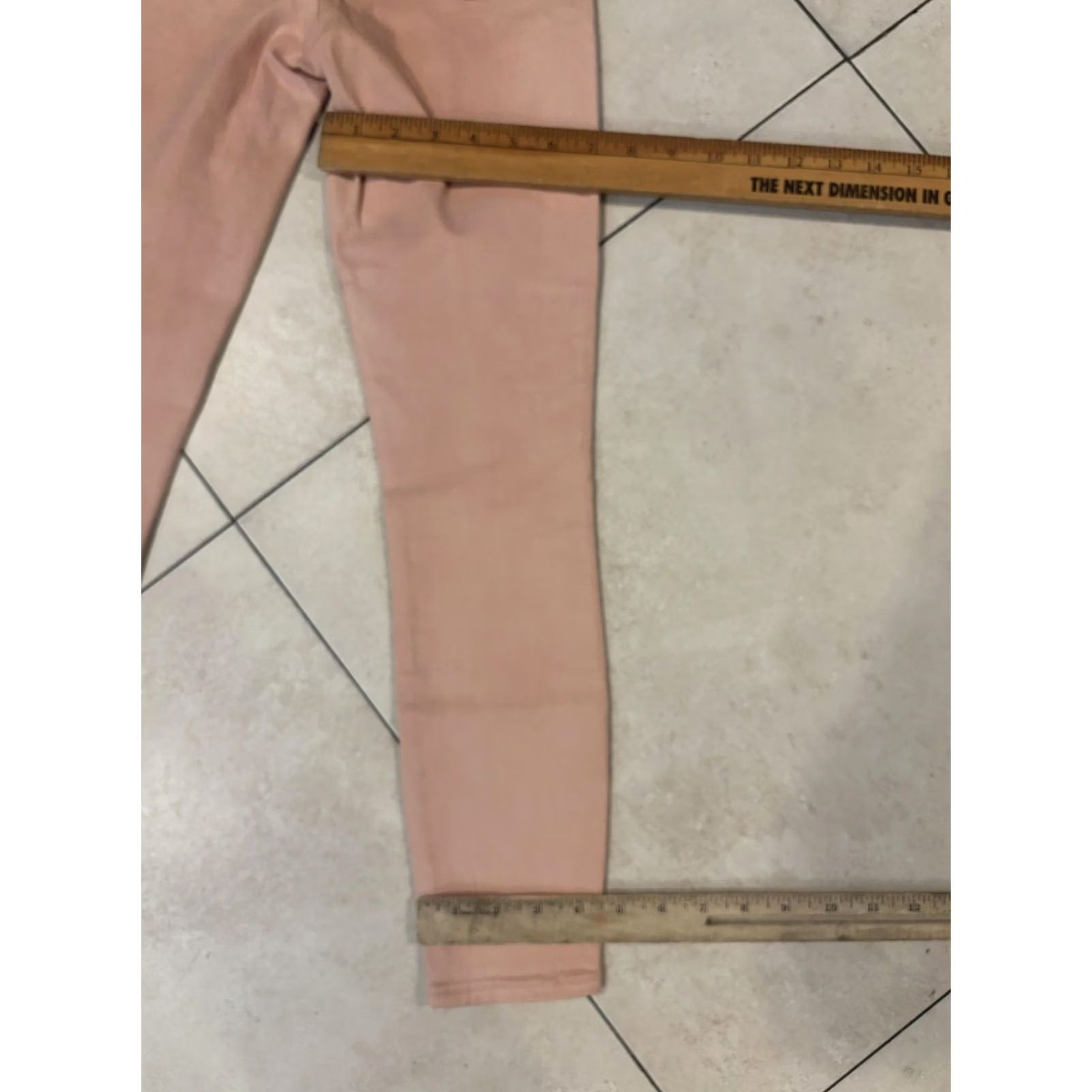 L'AGENCE L'Agence Jeans Womens Pink Skinny Stretch Light Wash Denim Ankle Pants USA Size 42" / US 20 - 7 Thumbnail