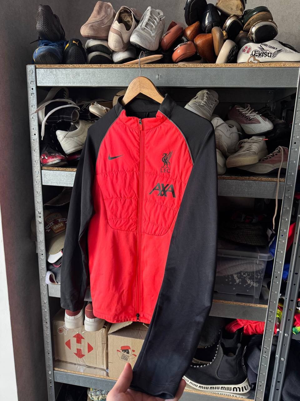 Nike LIVERPOOL NIKE 2020-2021 FOOTBALL TRAINING JACKET DRILL TOP Size US S / EU 44-46 / 1 - 7 Thumbnail