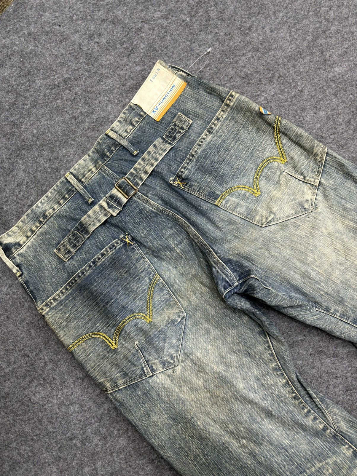 Edwin 💥EFunction💥Edwin Wide Curve Aging Style Denim F577 Size US 33 - 16 Thumbnail