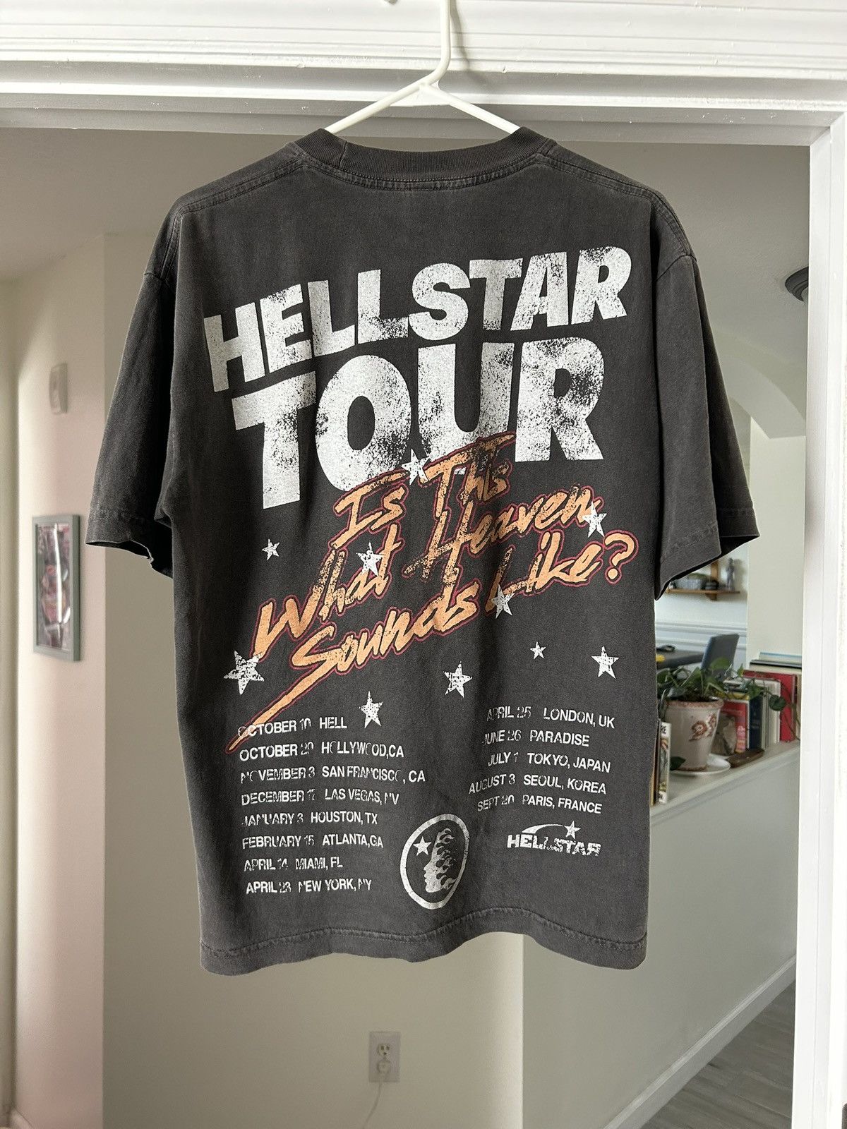 HELLSTAR Hellstar “path to paradise” t-shirt size S Size US S / EU 44-46 / 1 - 2 Thumbnail