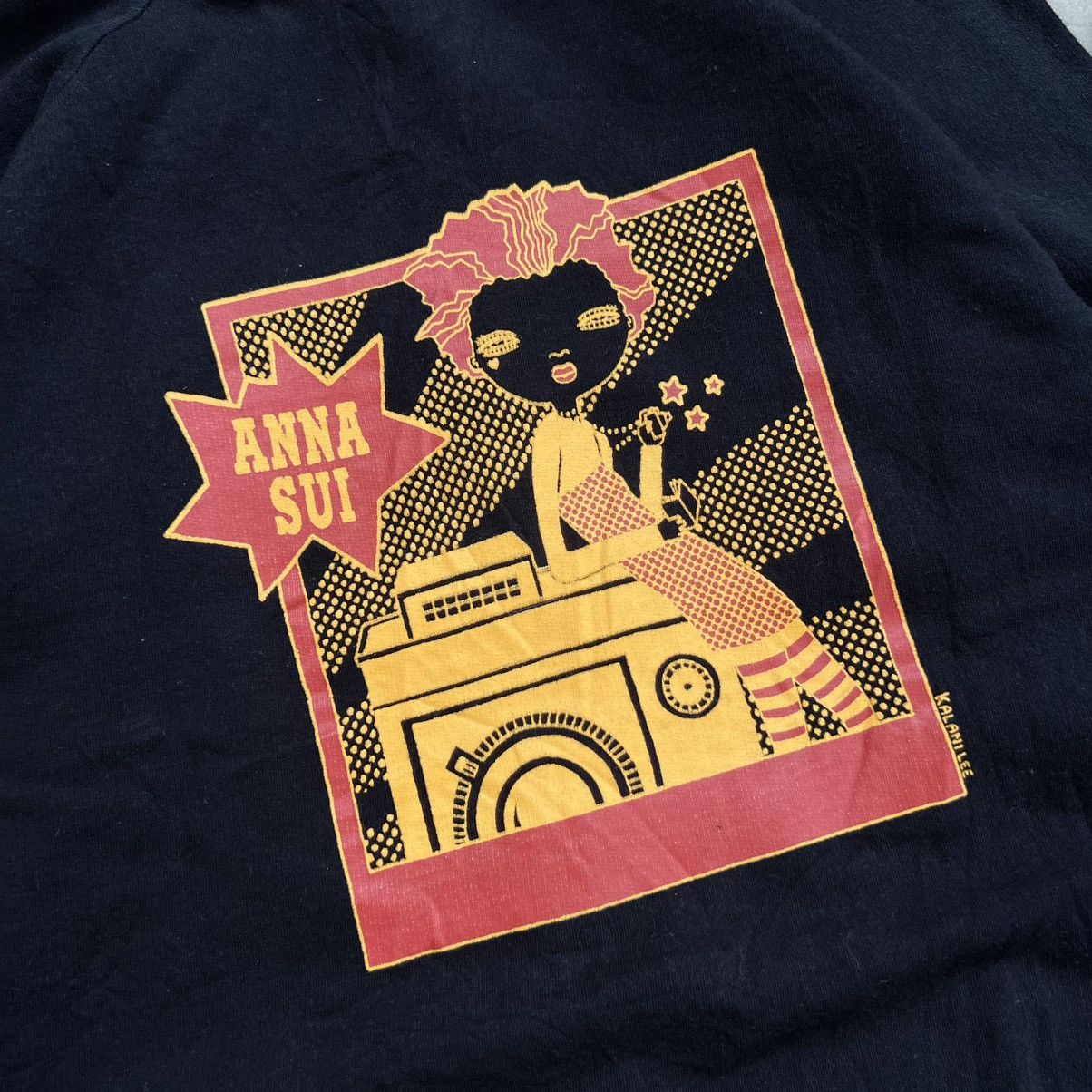 Vintage 2000s Anna Sui Kalani Lee Zip Hoodie Size US M / EU 48-50 / 2 - 3 Thumbnail