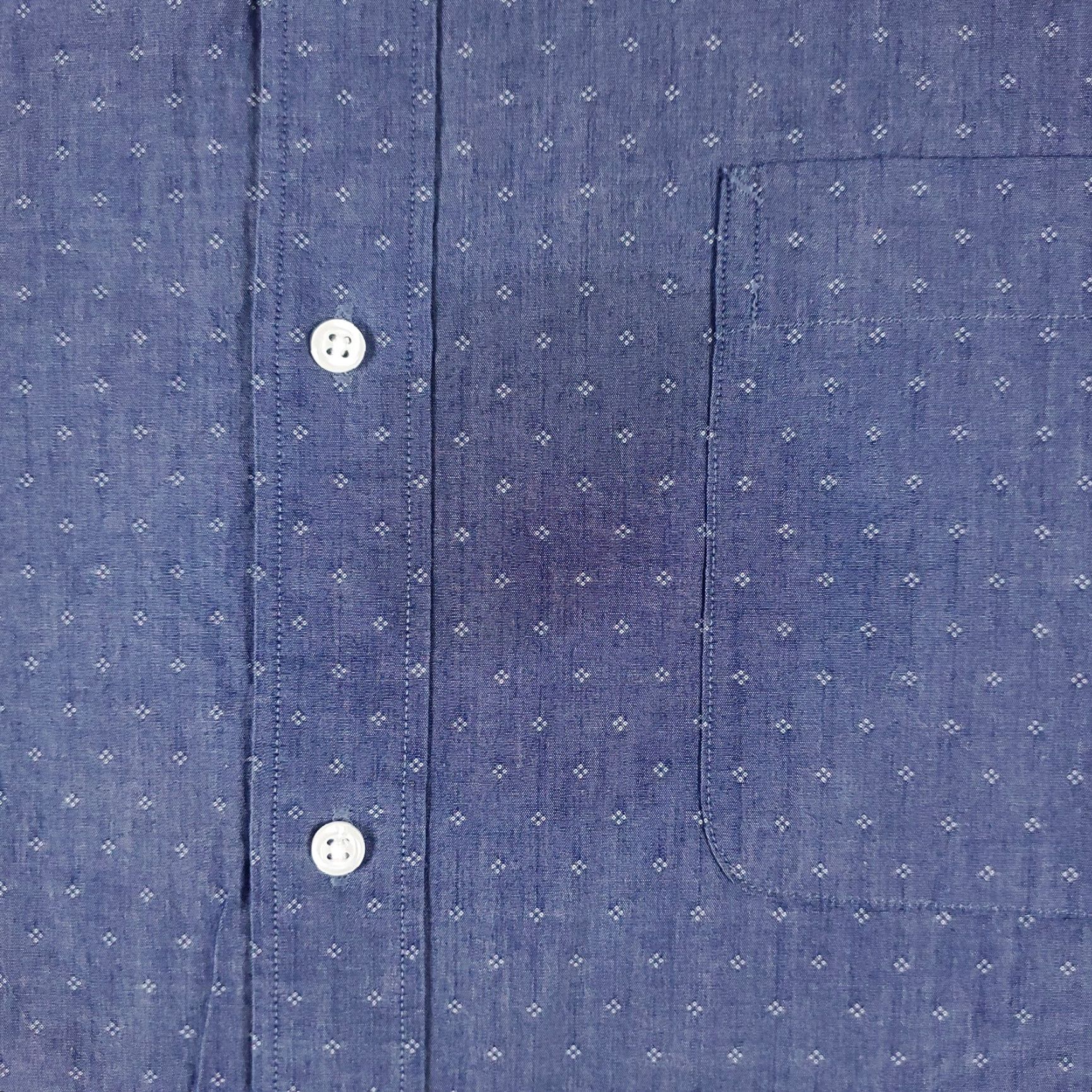 Tommy Hilfiger Tommy Hilfiger Shirt Men's XL Blue Casual Button-Up Long Sleeve Mens Size US XL / EU 56 / 4 - 3 Thumbnail