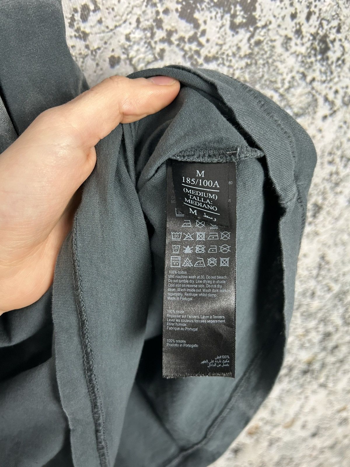 Allsaints Allsaints Streetwear Grey Smoked Tee Graphic Vintage Hype Size US M / EU 48-50 / 2 - 6 Thumbnail