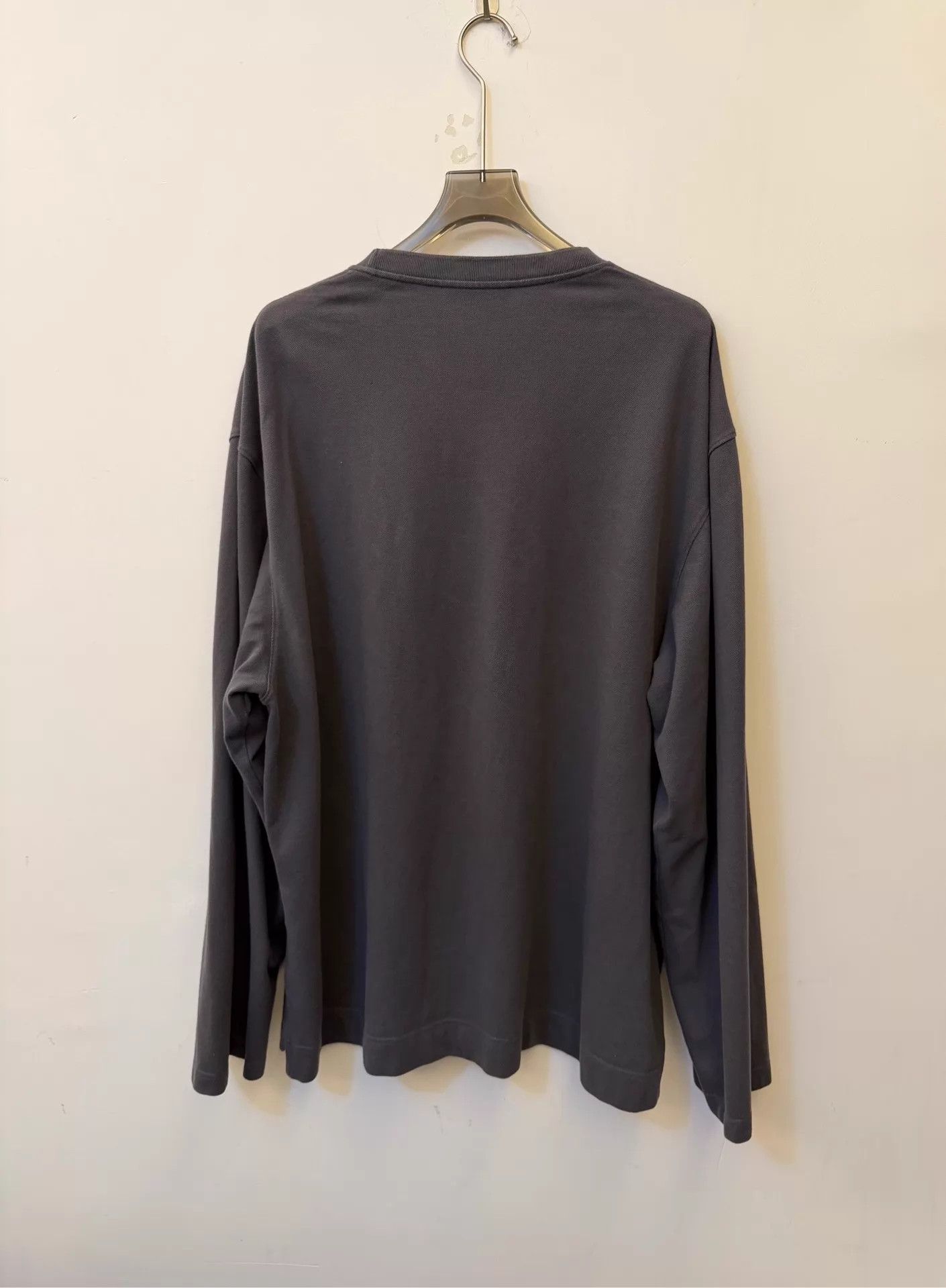 Acne Studios Acne FW25 Embroidered Logo Drop Shoulder Crew NeckUnisex Tee Size US XXL / EU 58 / 5 - 2 Thumbnail