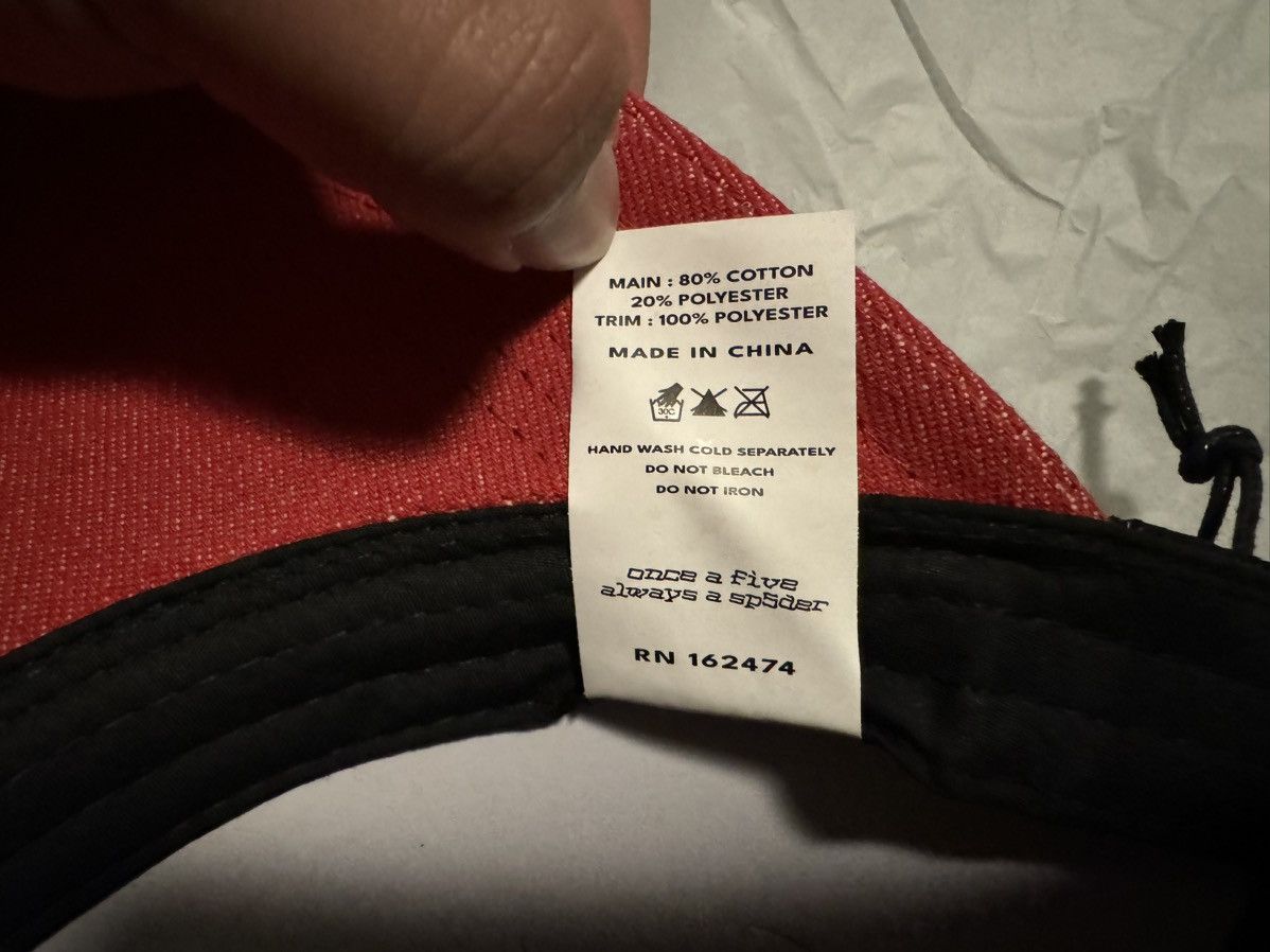Sp5der Sp5der Denim OG Web V2 Trucker Hat Red Size ONE SIZE - 9 Thumbnail