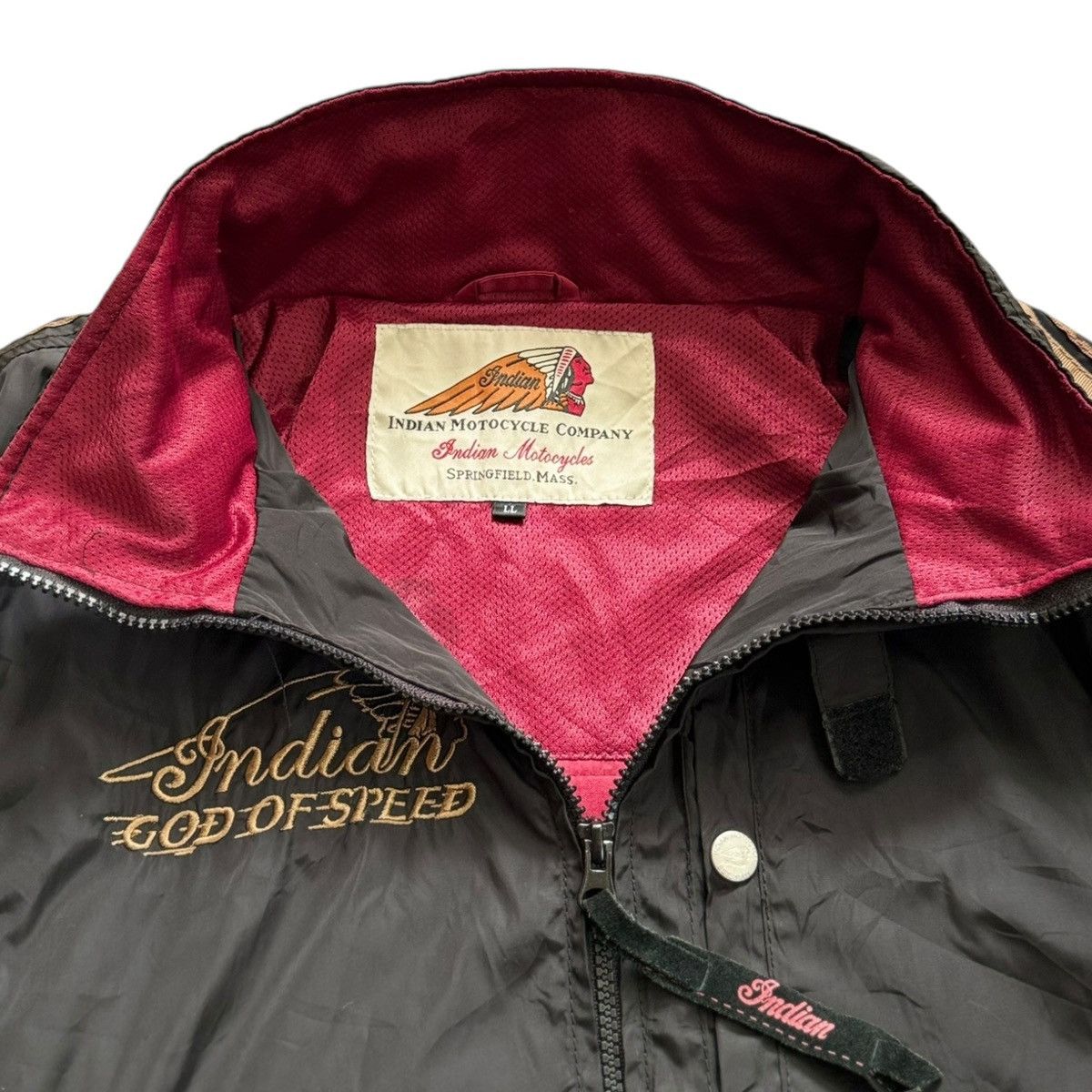 Indian Motorcycle Vintage Indian Motorcycle Bomber Bikers Jacket Size US L / EU 52-54 / 3 - 5 Thumbnail