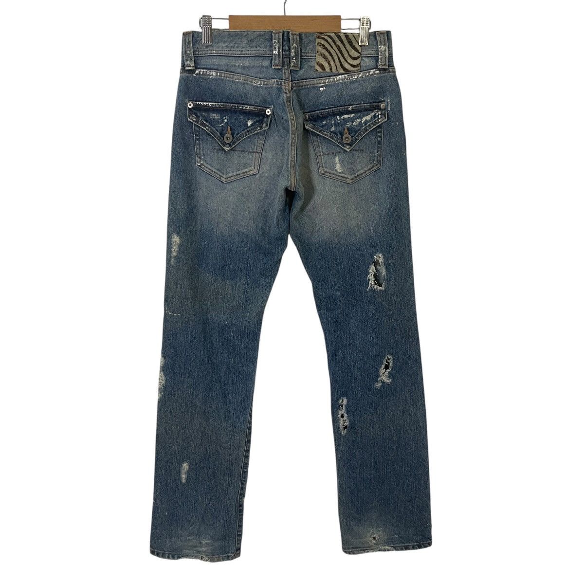 Sovereign Code Vintage Sovereign Distressed Denim Jeans Size US 30 / EU 46 - 8 Thumbnail
