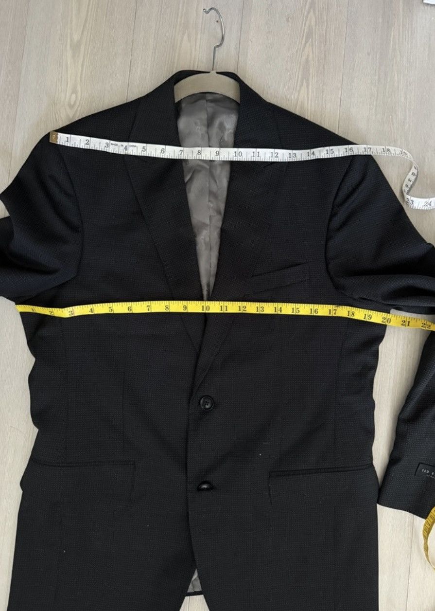 Ted Baker Ted Baker London Robbie Peak Lapel Plaid Wool Blazer Jacket Size 40R - 12 Thumbnail