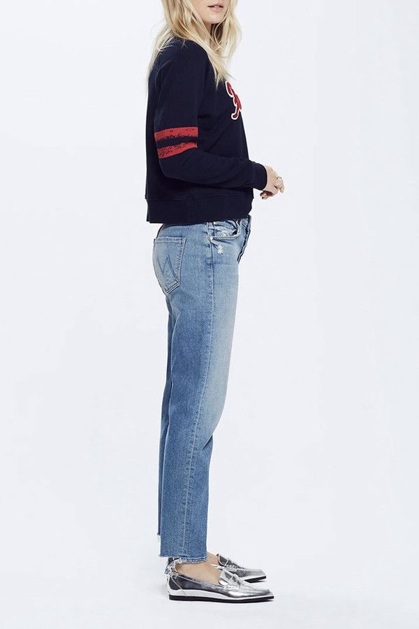 MOTHER Mother Denim The Cheeky Love Gun Relax Fit Jeans 24 EUC Size 24" / US 00 / IT 34 - 15 Thumbnail