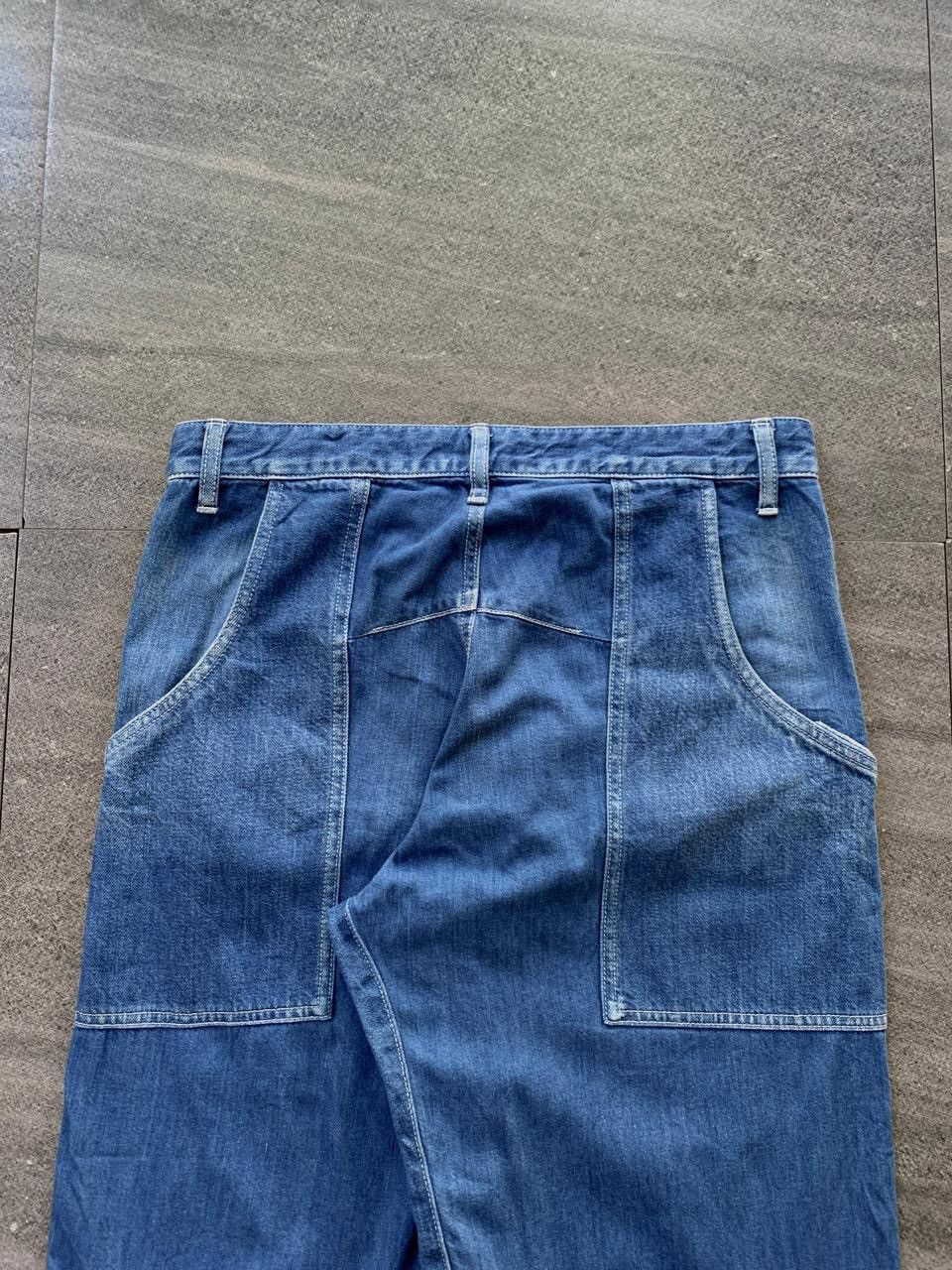 Yohji Yamamoto FREE TAX! Ys Cropped Front Pocket Denim Jeans Size US 31 - 5 Thumbnail