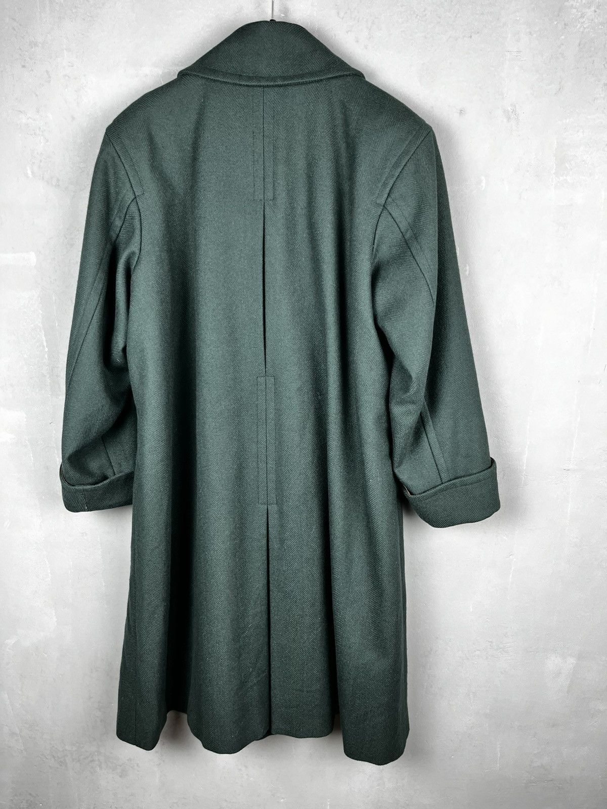 Yves Saint Laurent saint laurent gren coat vintage 80s Size S / US 4 / IT 40 - 14 Thumbnail