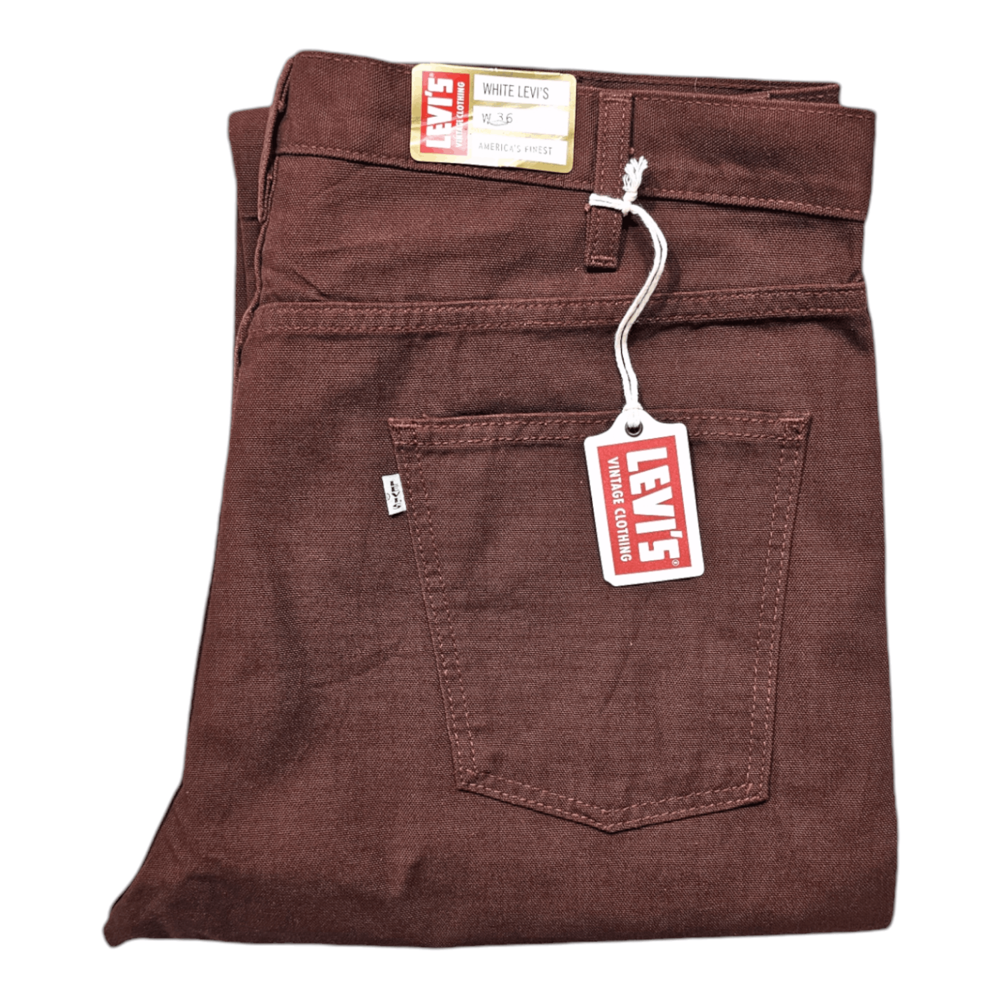 Levi's Vintage Clothing NWT LVC Levi's Vintage Clothing White Tab Pant Big E W36 Size US 36 / EU 52 - 1 Thumbnail