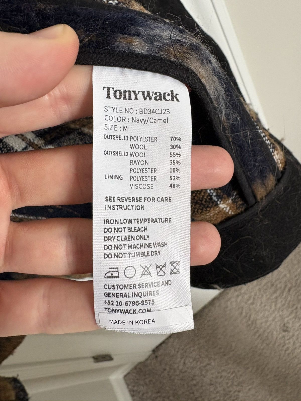 TONYWACK TONYWACK Cardigan Jackt sz M Size US M / EU 48-50 / 2 - 5 Thumbnail
