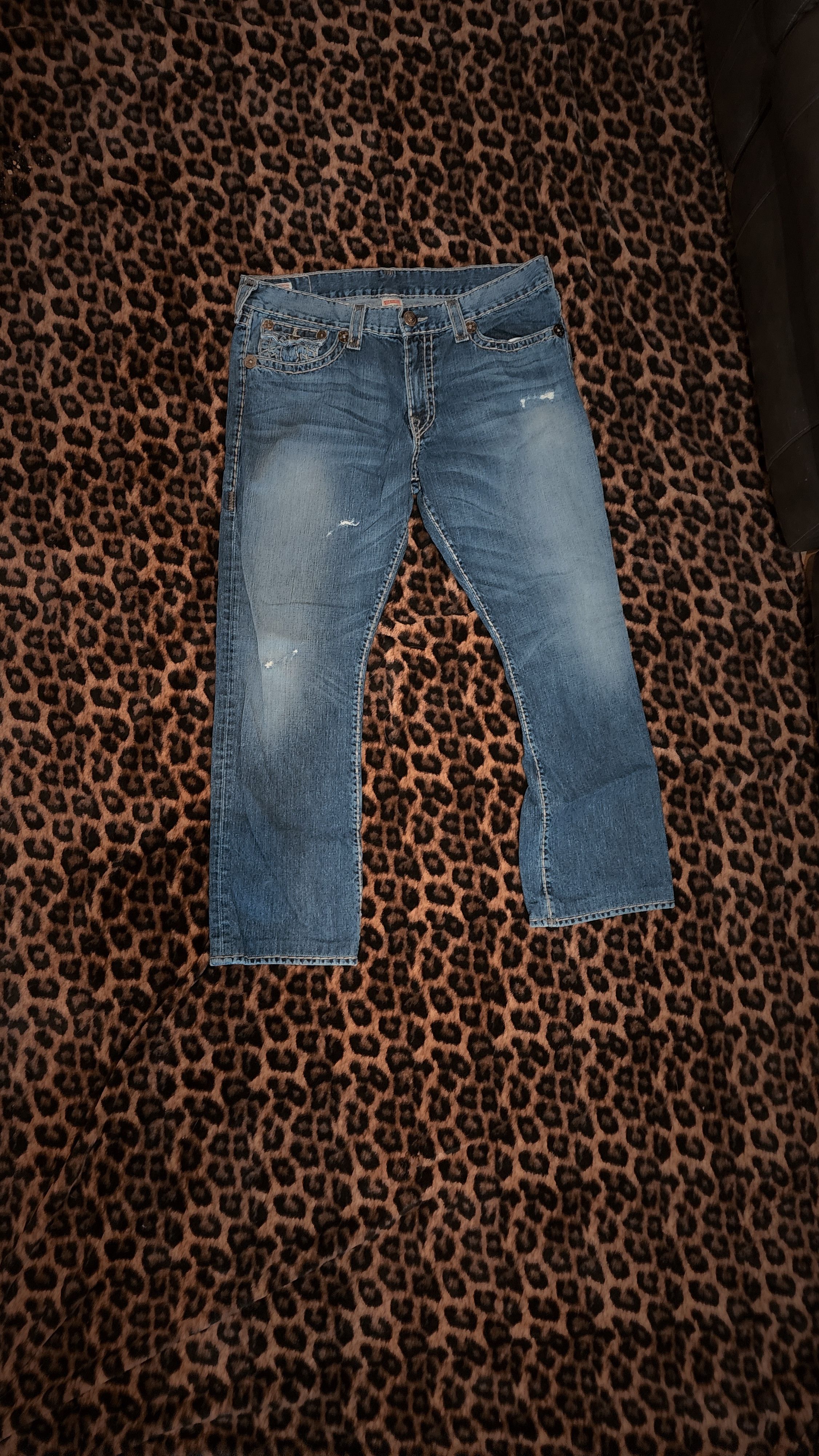 True Religion True Religion Super T Vintage Jeans Size US 36 / EU 52 - 4 Thumbnail