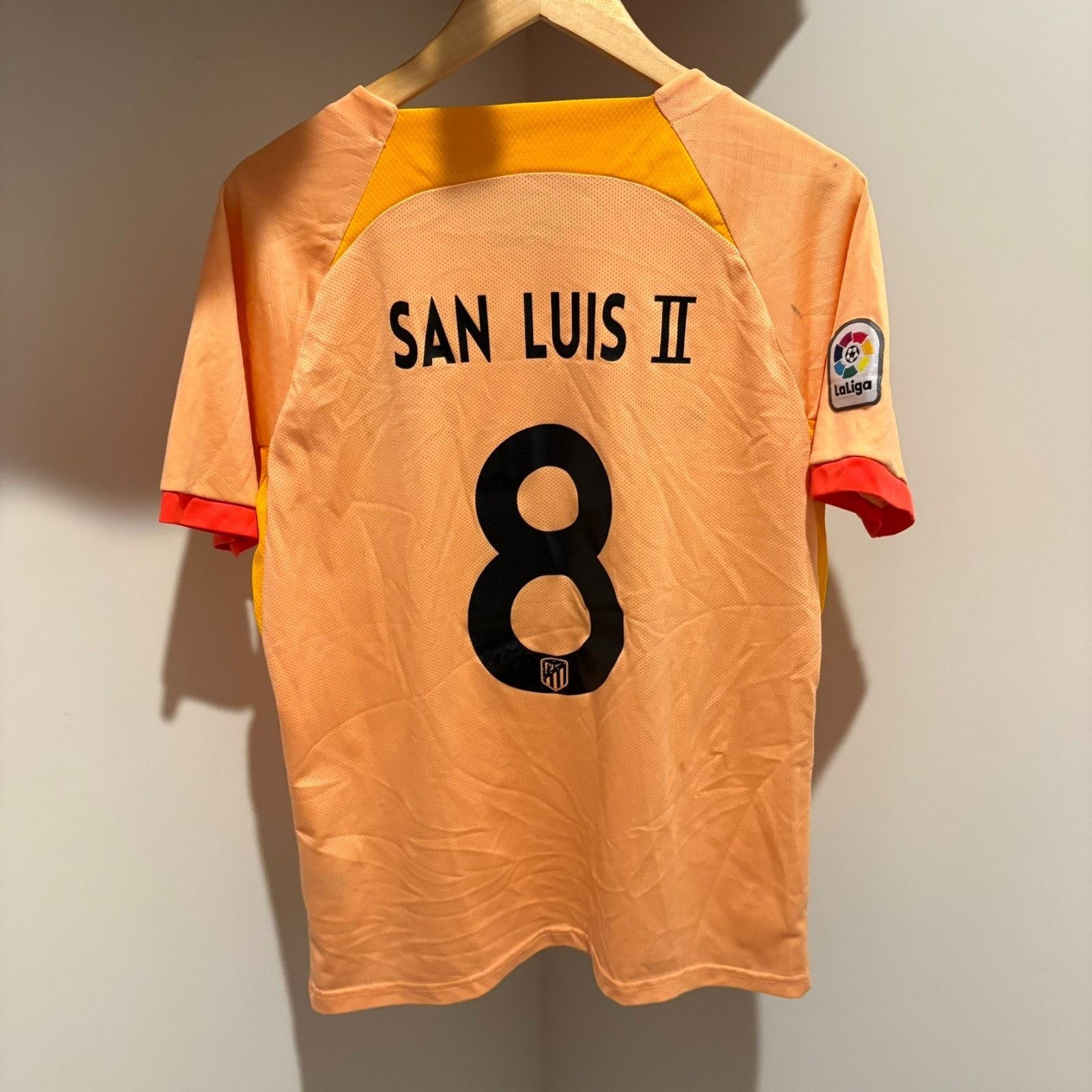 Nike Nike Atletico Madrid 2022-23 3rd Third Jersey Peach Size M Size US M / EU 48-50 / 2 - 8 Thumbnail