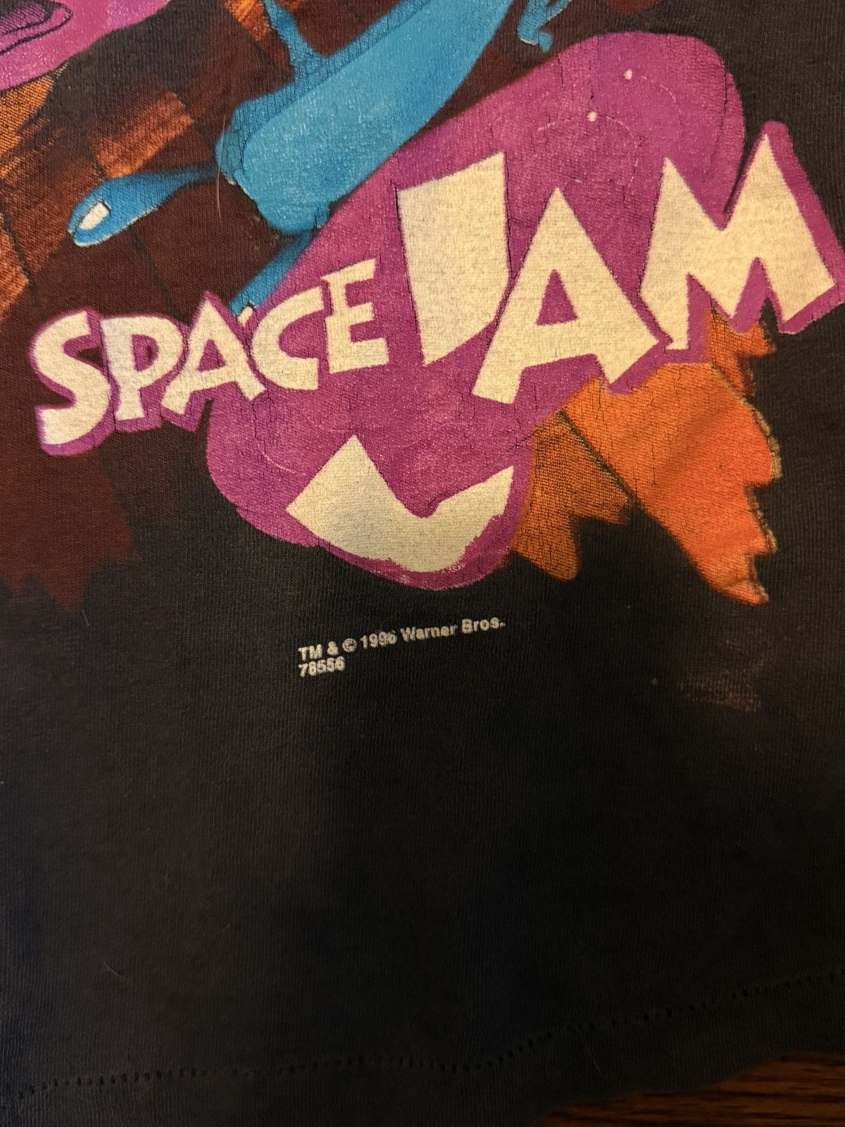 Vintage Vintage 1996 Space Jam long sleeve Size US L / EU 52-54 / 3 - 3 Thumbnail