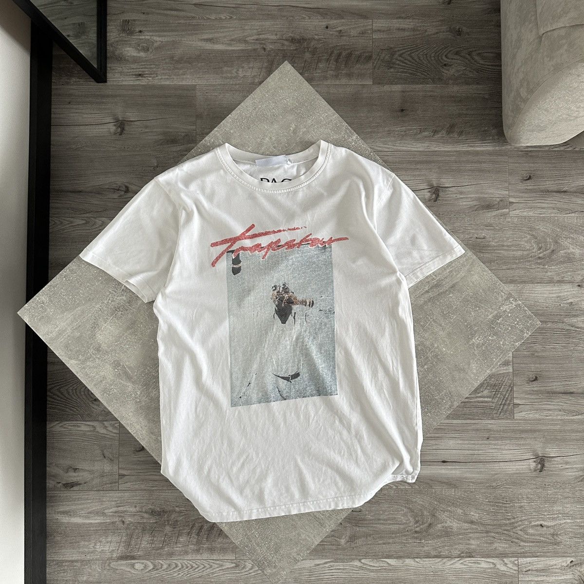 Rap Tees Trapstar London x 2Pac rap tee official 2019 y2k og Tupac Size US M / EU 48-50 / 2 - 1 Thumbnail
