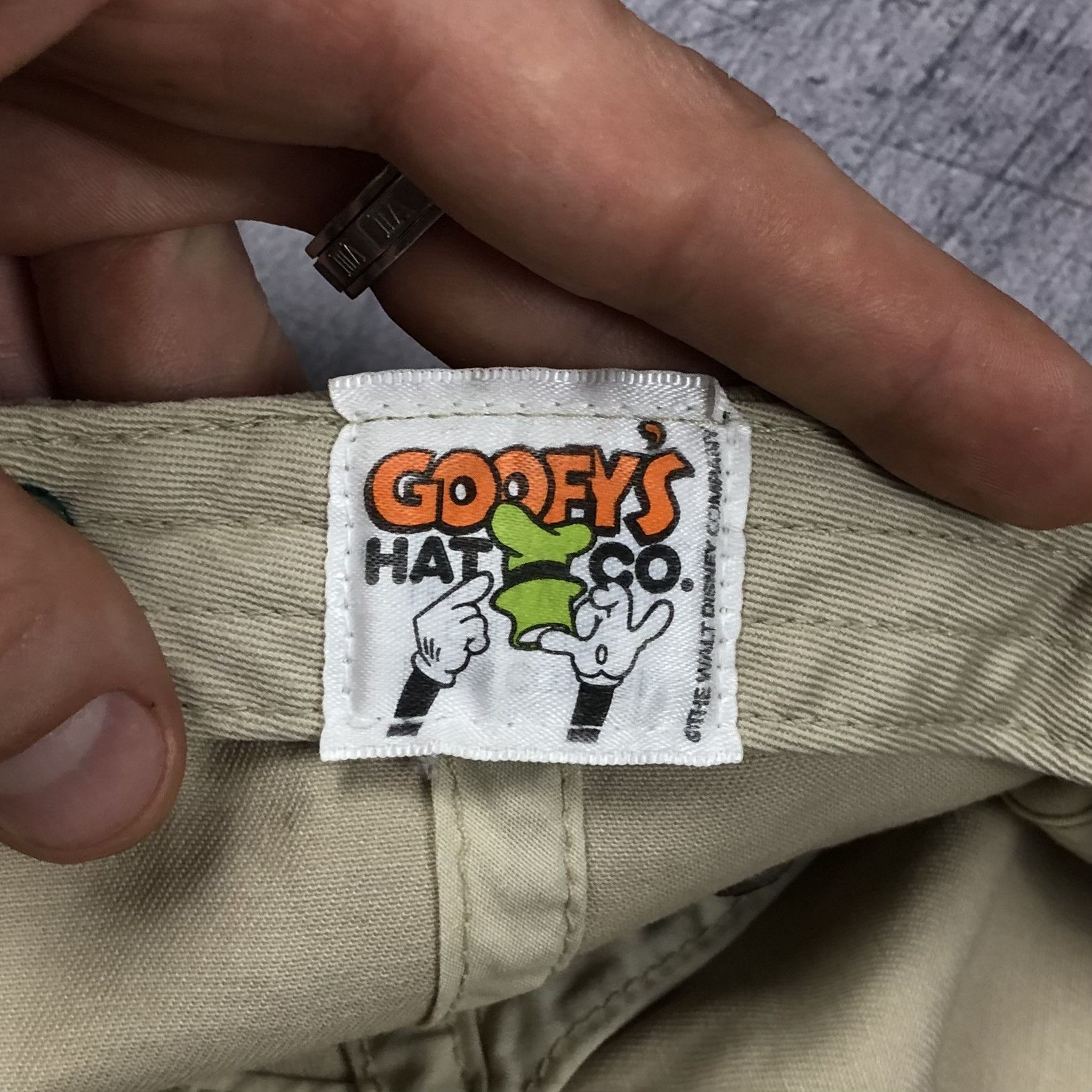 Mickey Mouse 90s Mickey Mouse Cap Walt Disney Goofys Size ONE SIZE - 8 Thumbnail