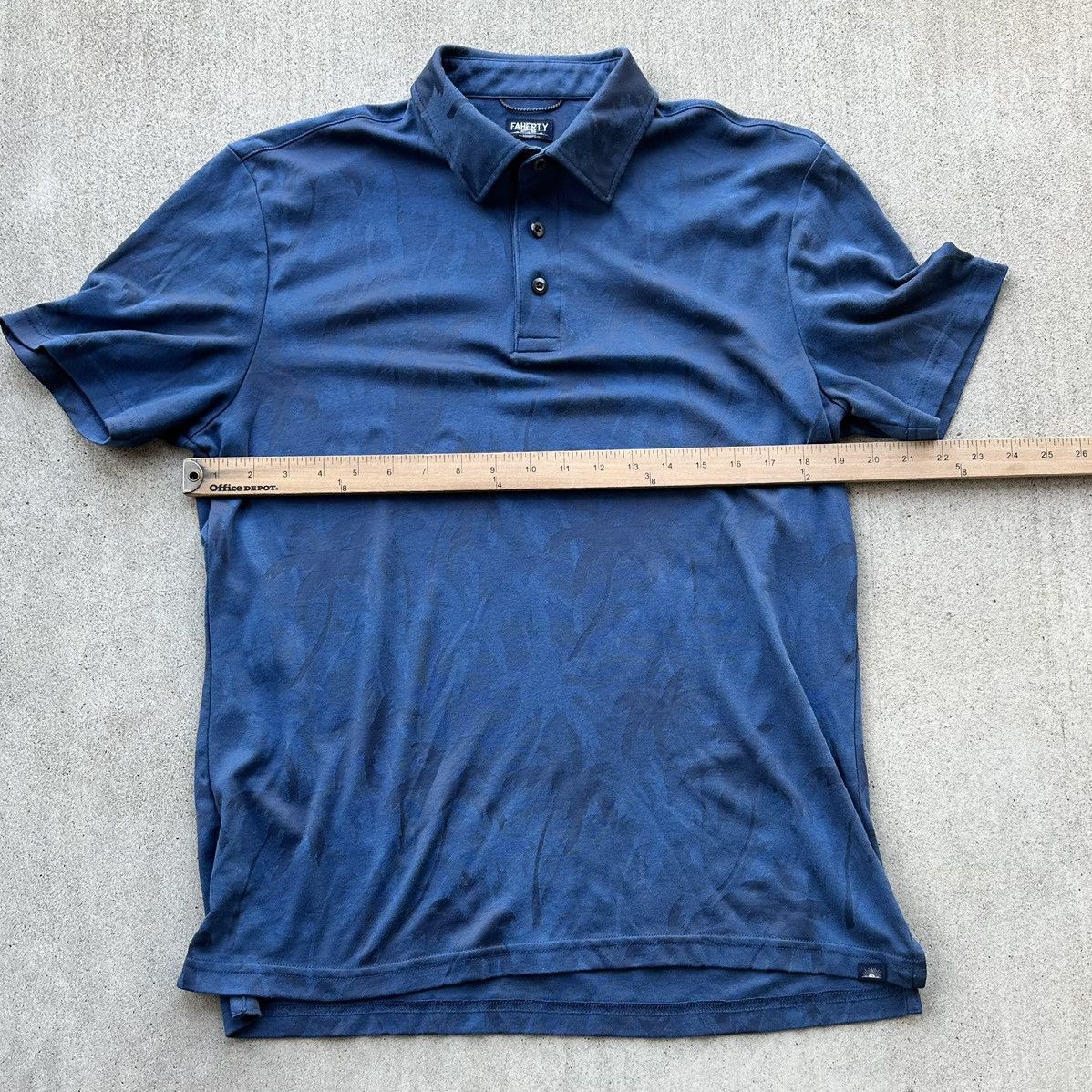 Faherty Faherty Movement Polo Shirt Men Size Medium Palm Tree Size US M / EU 48-50 / 2 - 6 Thumbnail