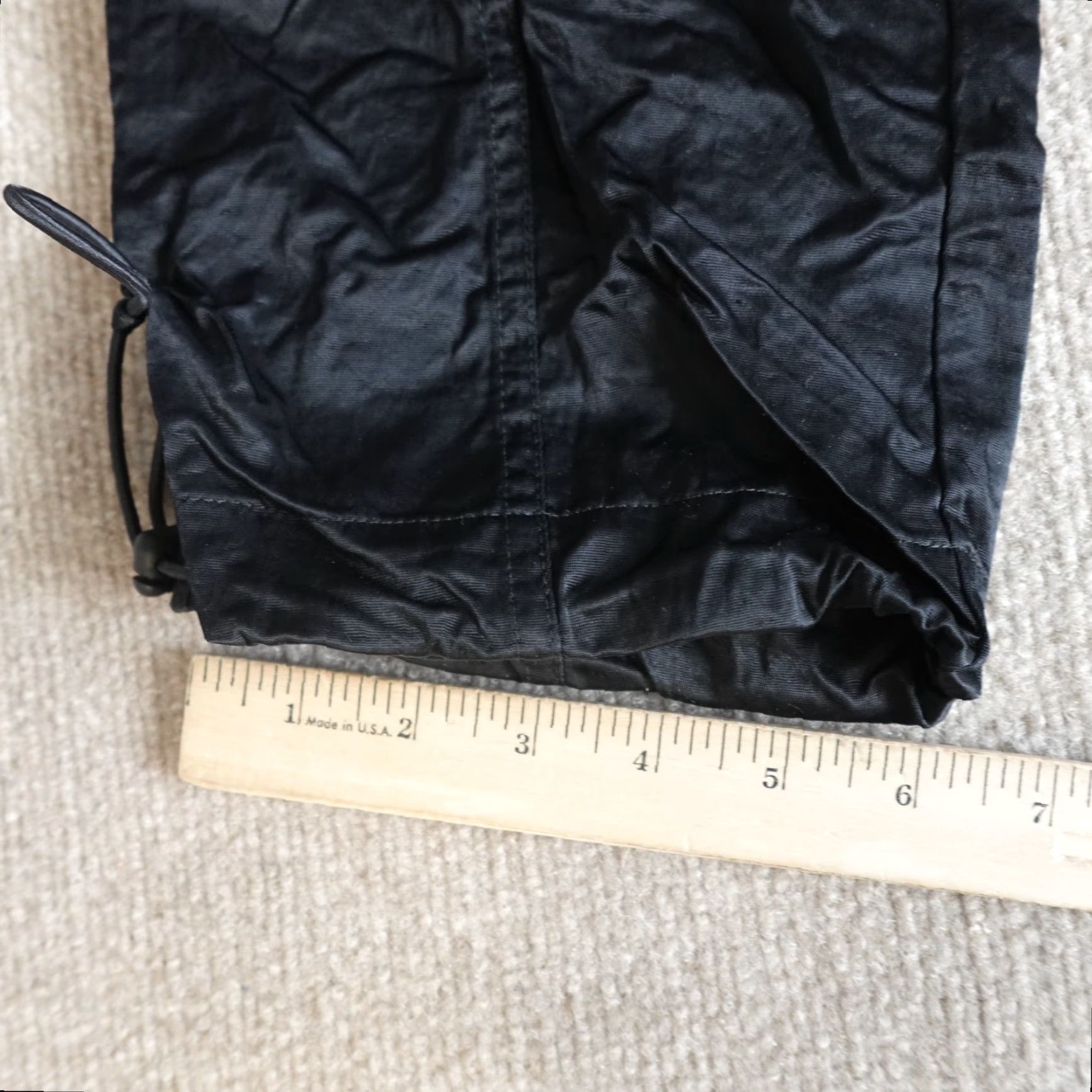 Jordan Brand Jordan Womens Pants Small Black Satin Utility Cargo Jogger Cuff DJ2650-010 Size 28" / US 6 / IT 42 - 5 Thumbnail