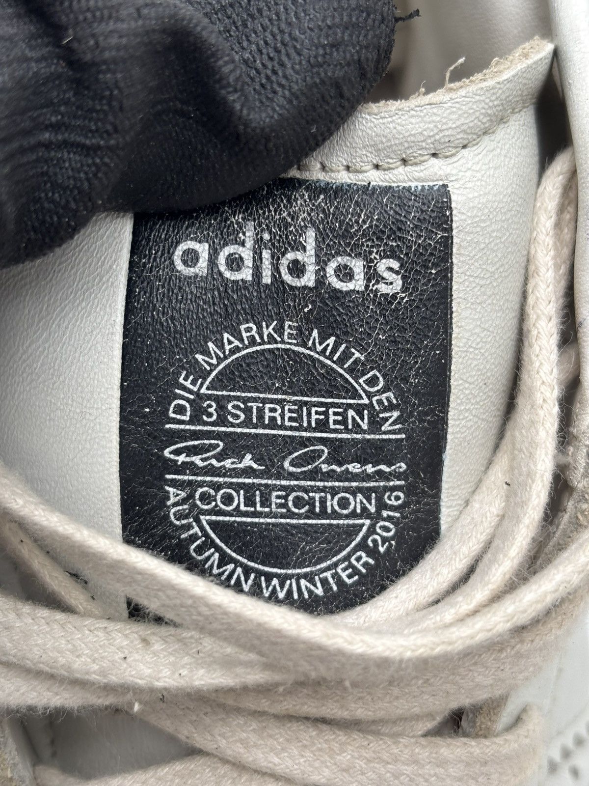 Adidas × Rick Owens AW16 Milk Mastodon Pro Model Size US 8 / EU 41 - 6 Thumbnail