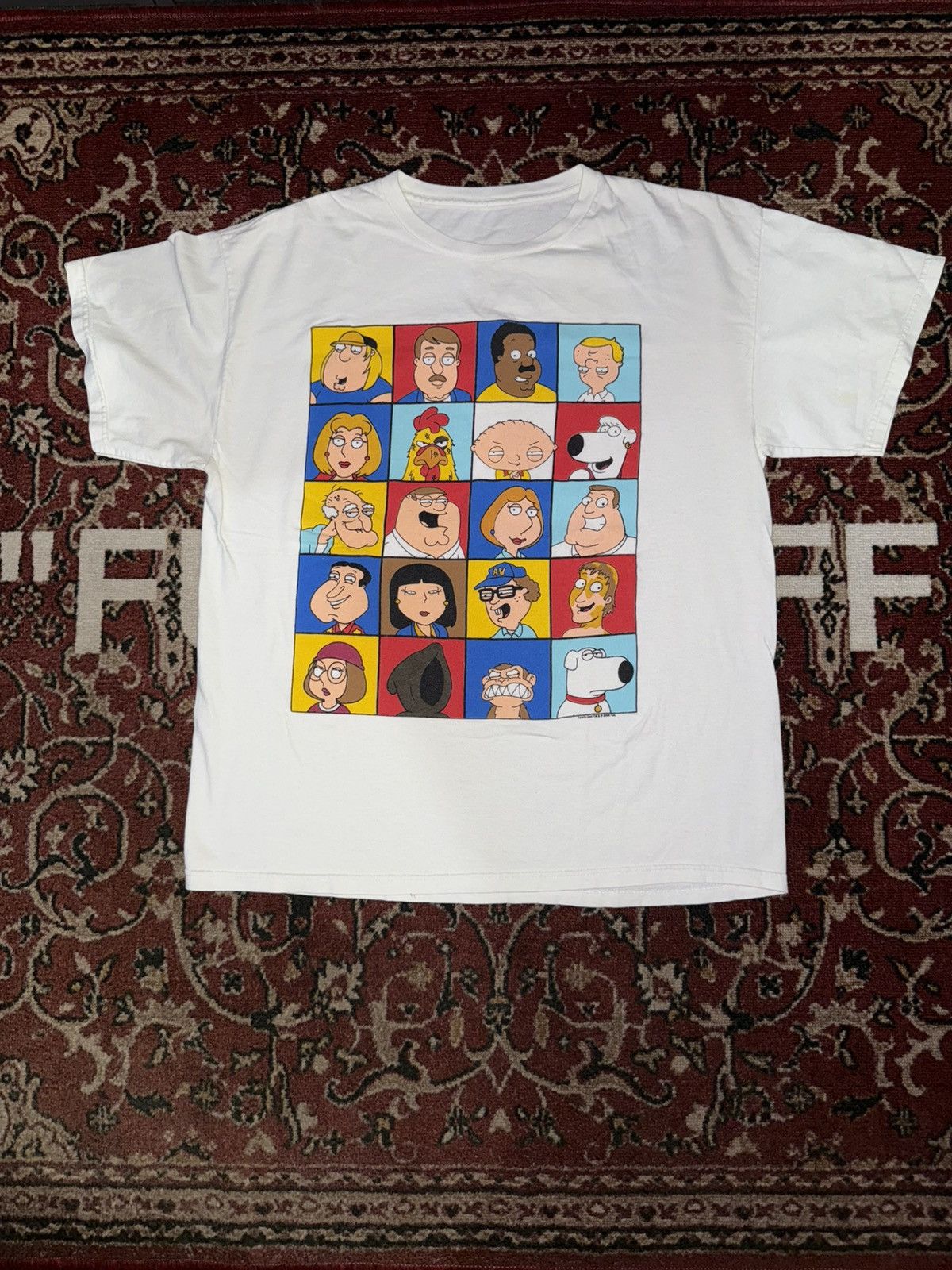 Cartoon Network Family Guy T Shirt 2008 Size US L / EU 52-54 / 3 - 1 Thumbnail
