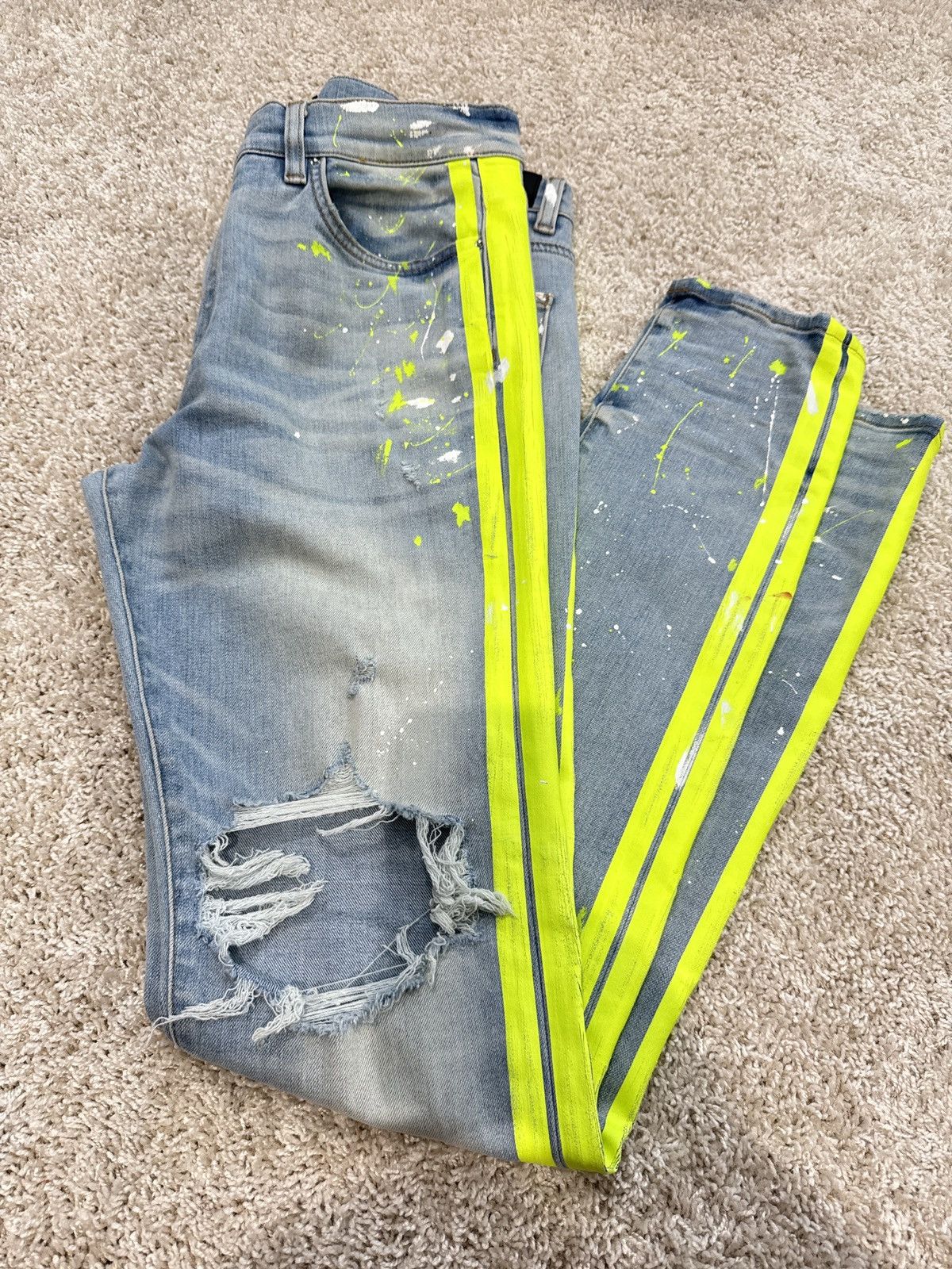 Amiri Amiri Denim Jeans Size US 33 - 1 Thumbnail