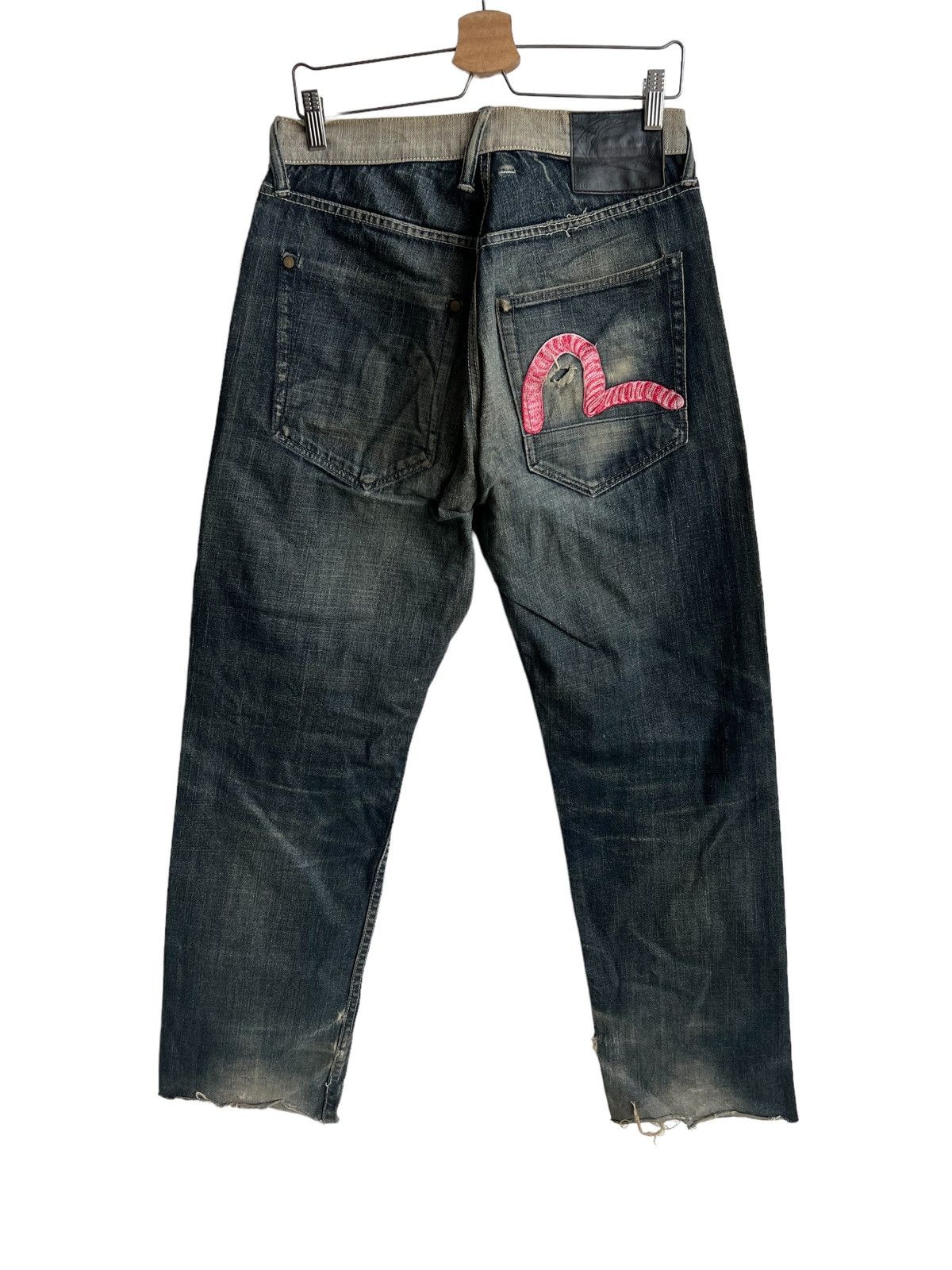 Evisu OG Evisu Yamane Laboratory Paris Daicock Selvage 2 Way Denim Size US 32 / EU 48 - 3 Thumbnail