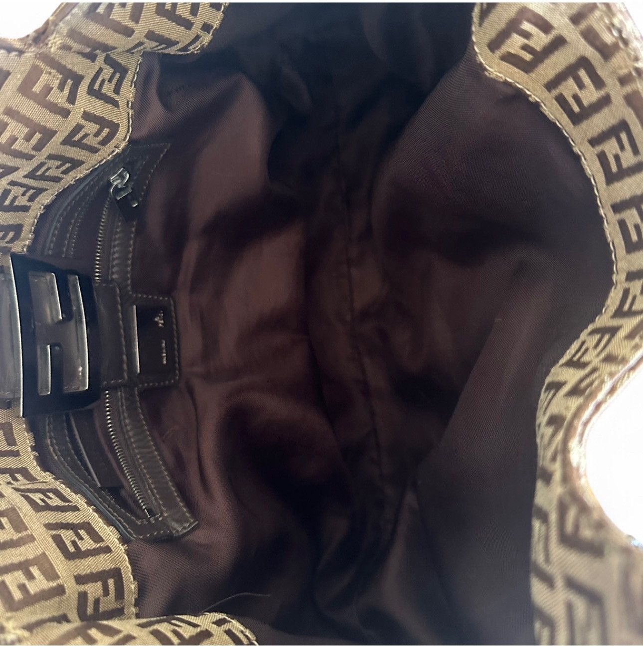 Fendi Fendi Mama Baguette in Zucca canvas Size ONE SIZE - 5 Thumbnail