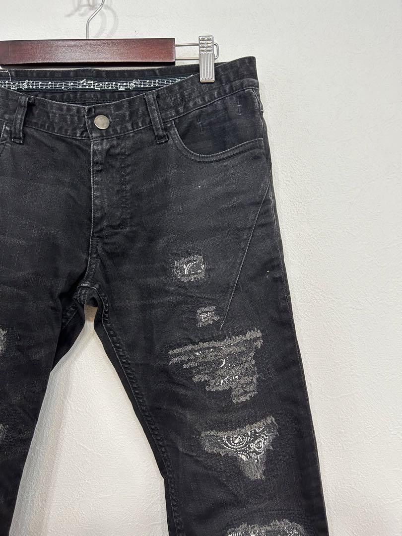 Number (N)ine Distressed Jeans Size US 31 - 3 Thumbnail